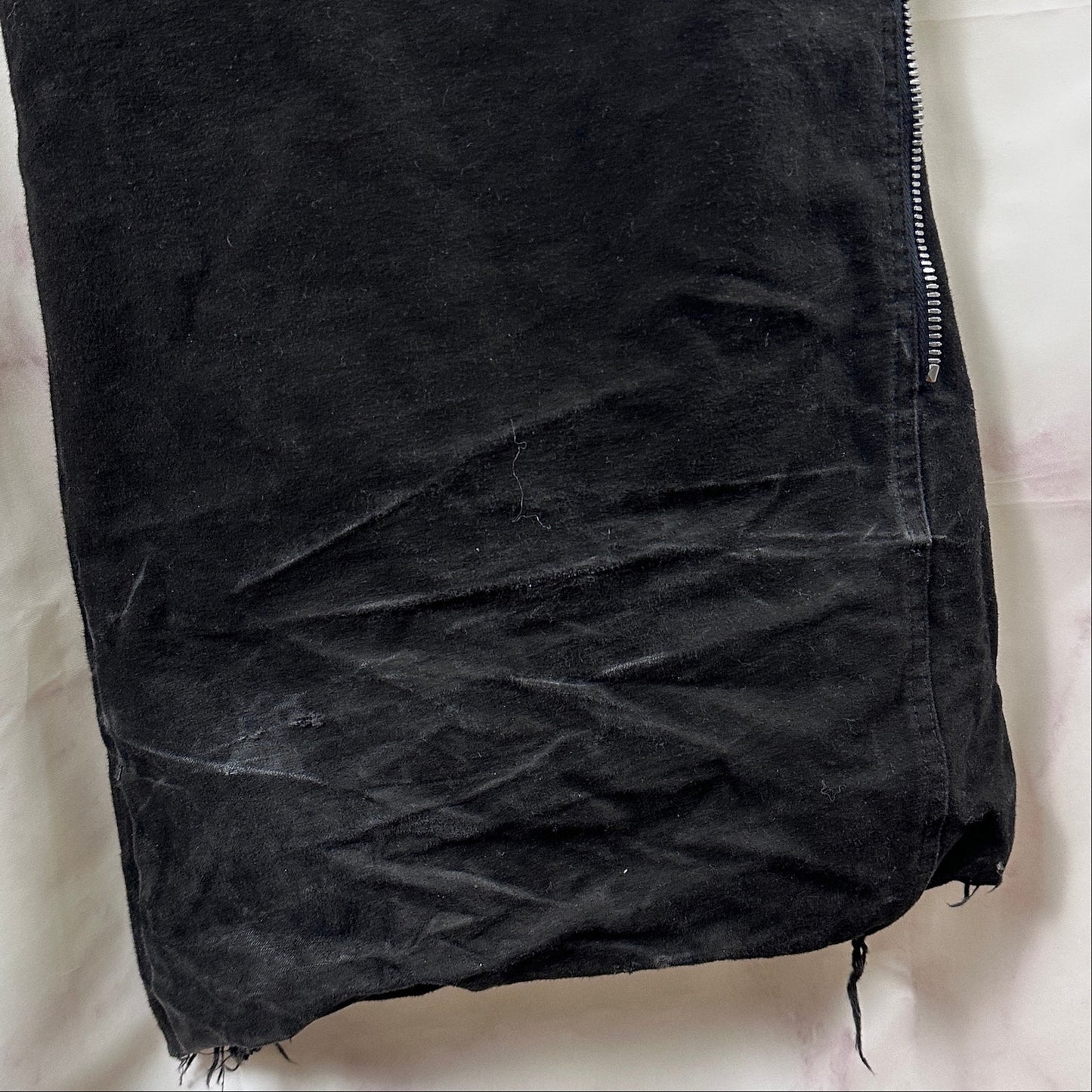 Rick Owens F/W23 Luxor Black Bolan Banana Pants