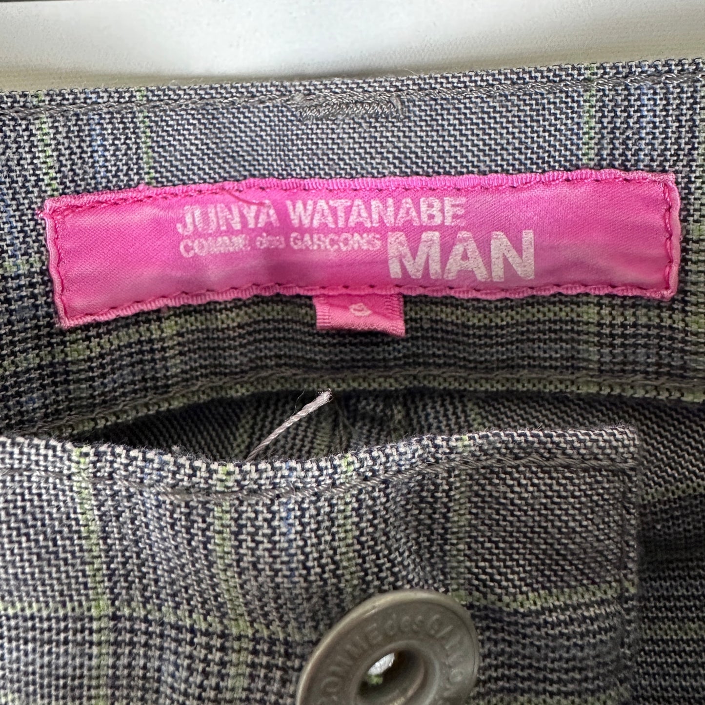 Comme des Garçons ‘04 Junya Watanabe Plaid Chino Pants