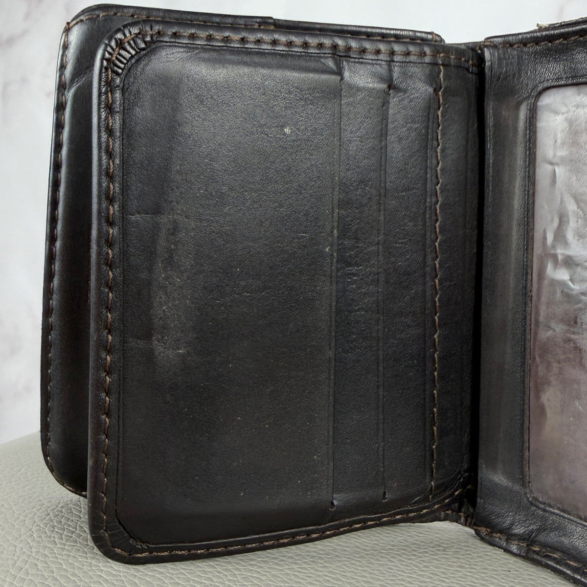 Louis Vuitton Utah Leather Bifold Wallet