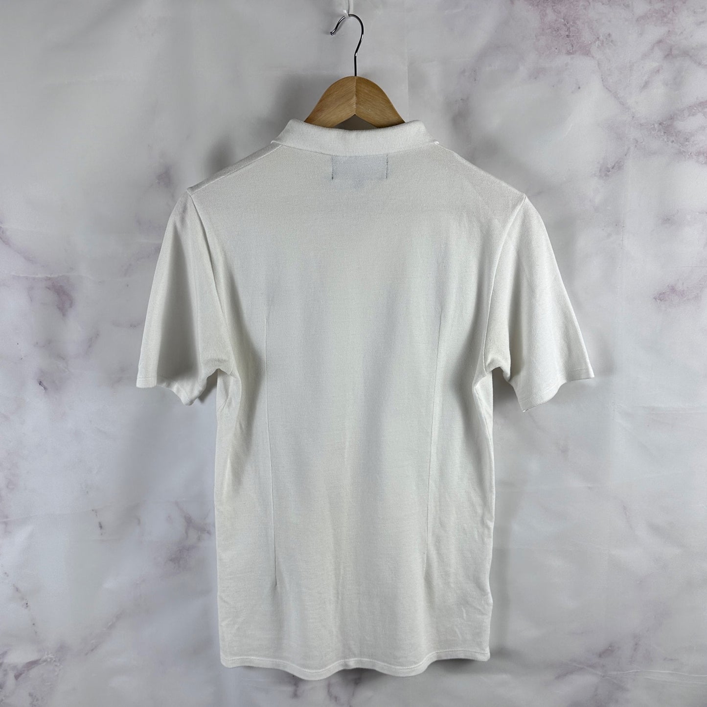 Raf Simons x Fred Perry White Polo Button-Up