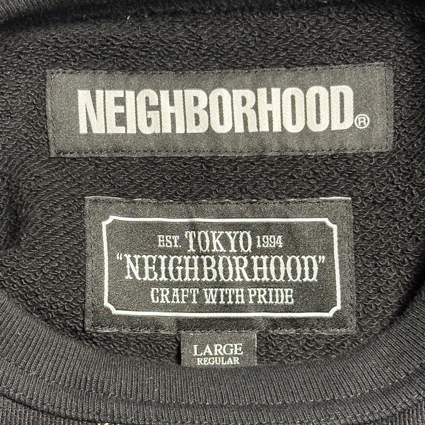 Neighborhood Black ‘This Machine Kills Racists’ Crewneck