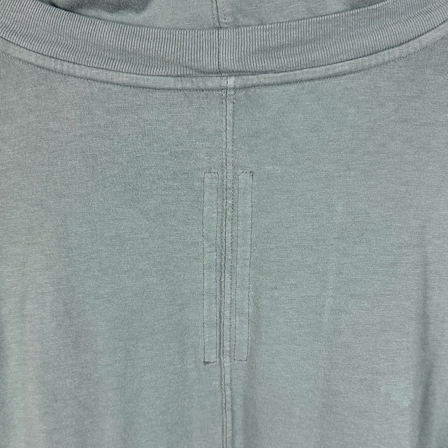 Rick Owens DRKSHDW Hustler Aqua Layered Hoodie