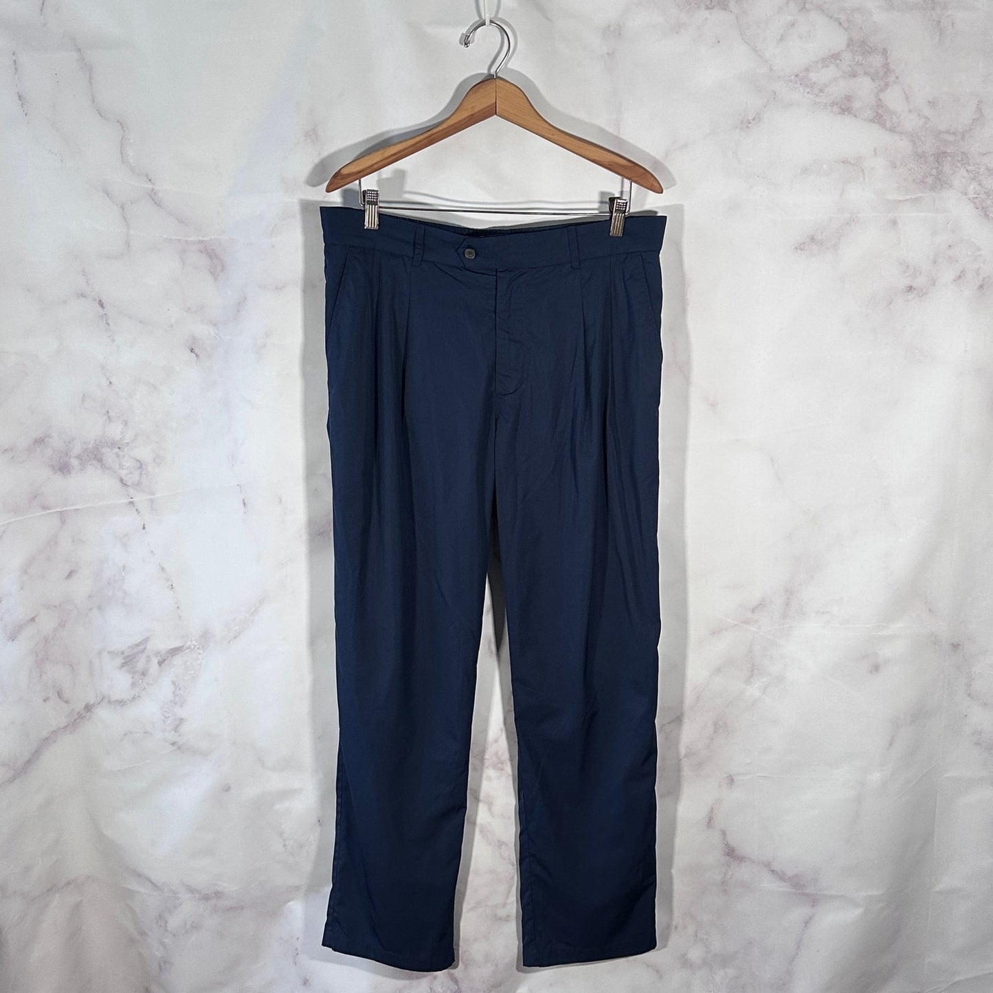 Kith Navy Pleated Kyson Pant