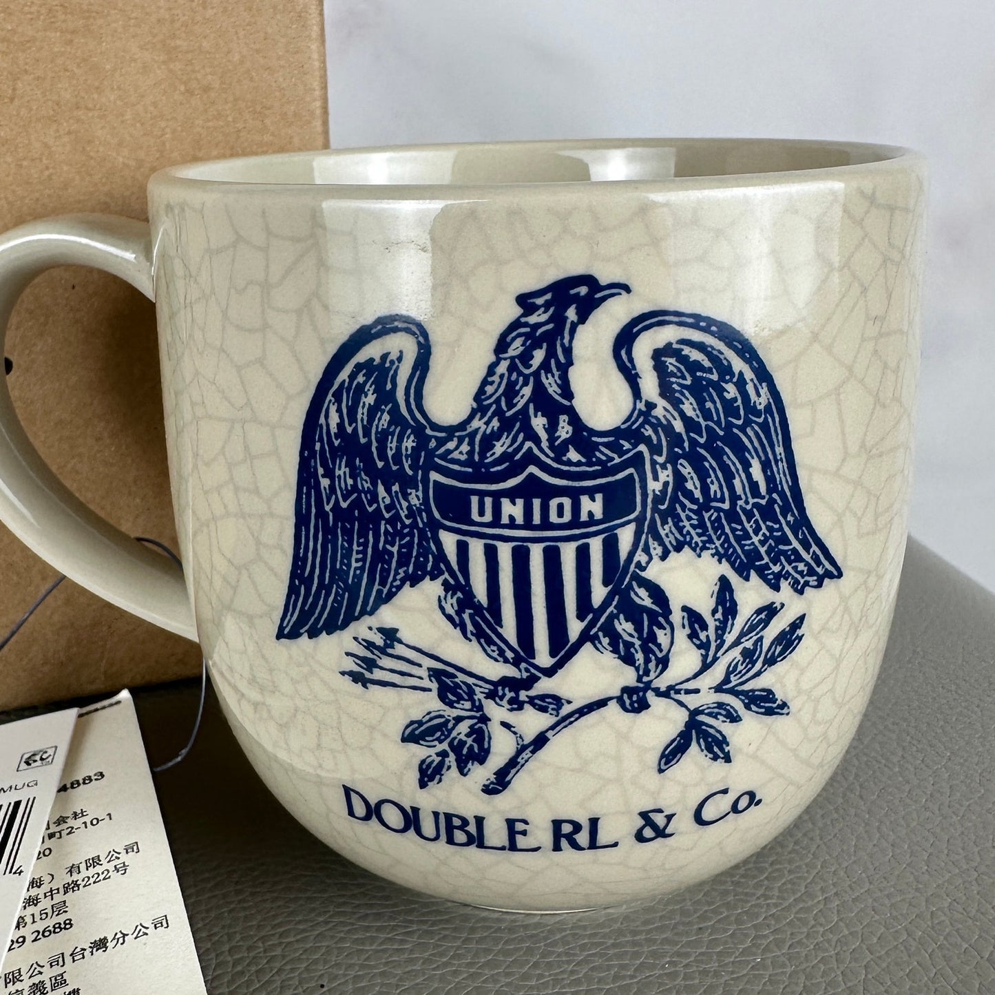 RRL Stoneware Eagle Souvenir Mug