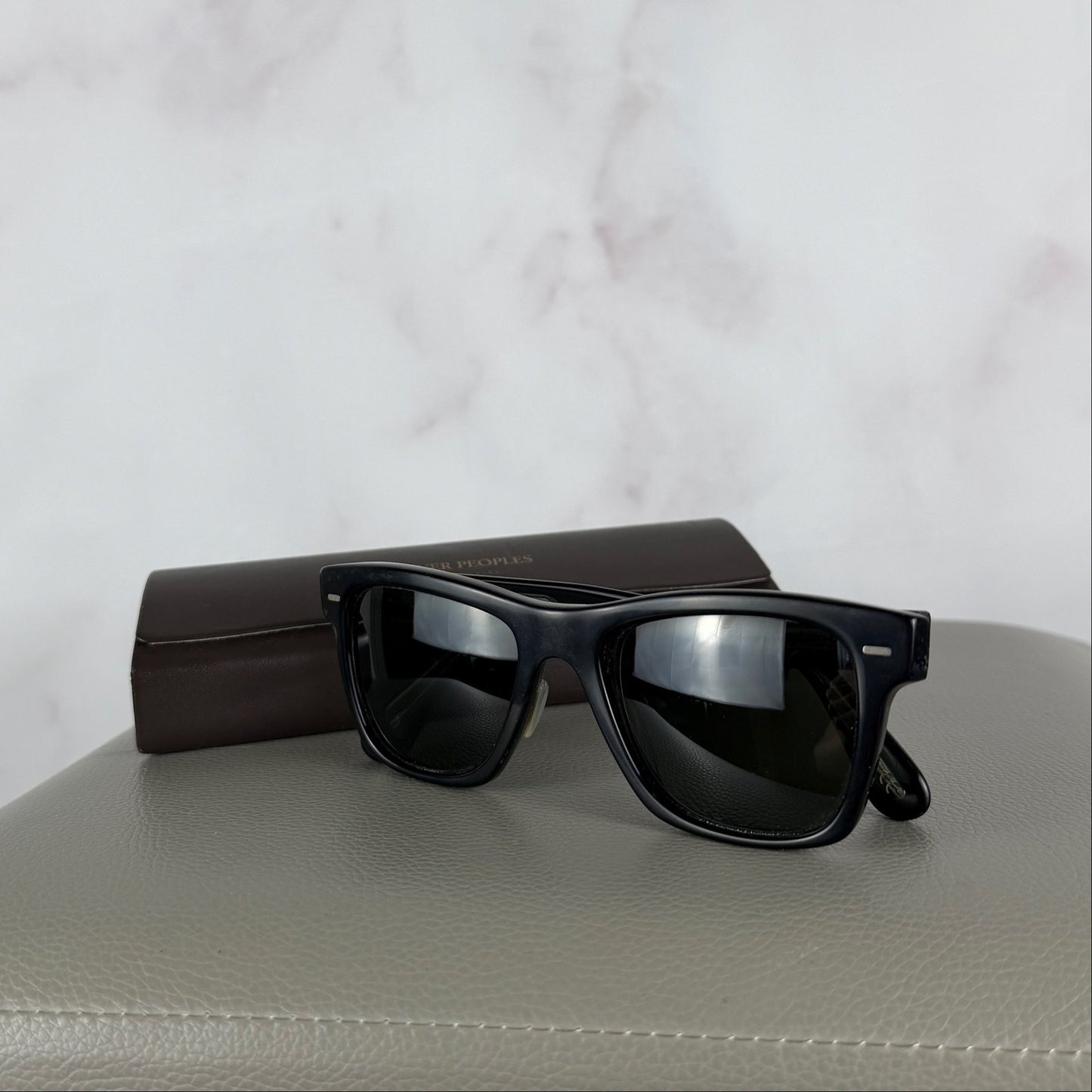 Oliver Peoples Oliver Sun Black Acetate Polarized OV5393SU