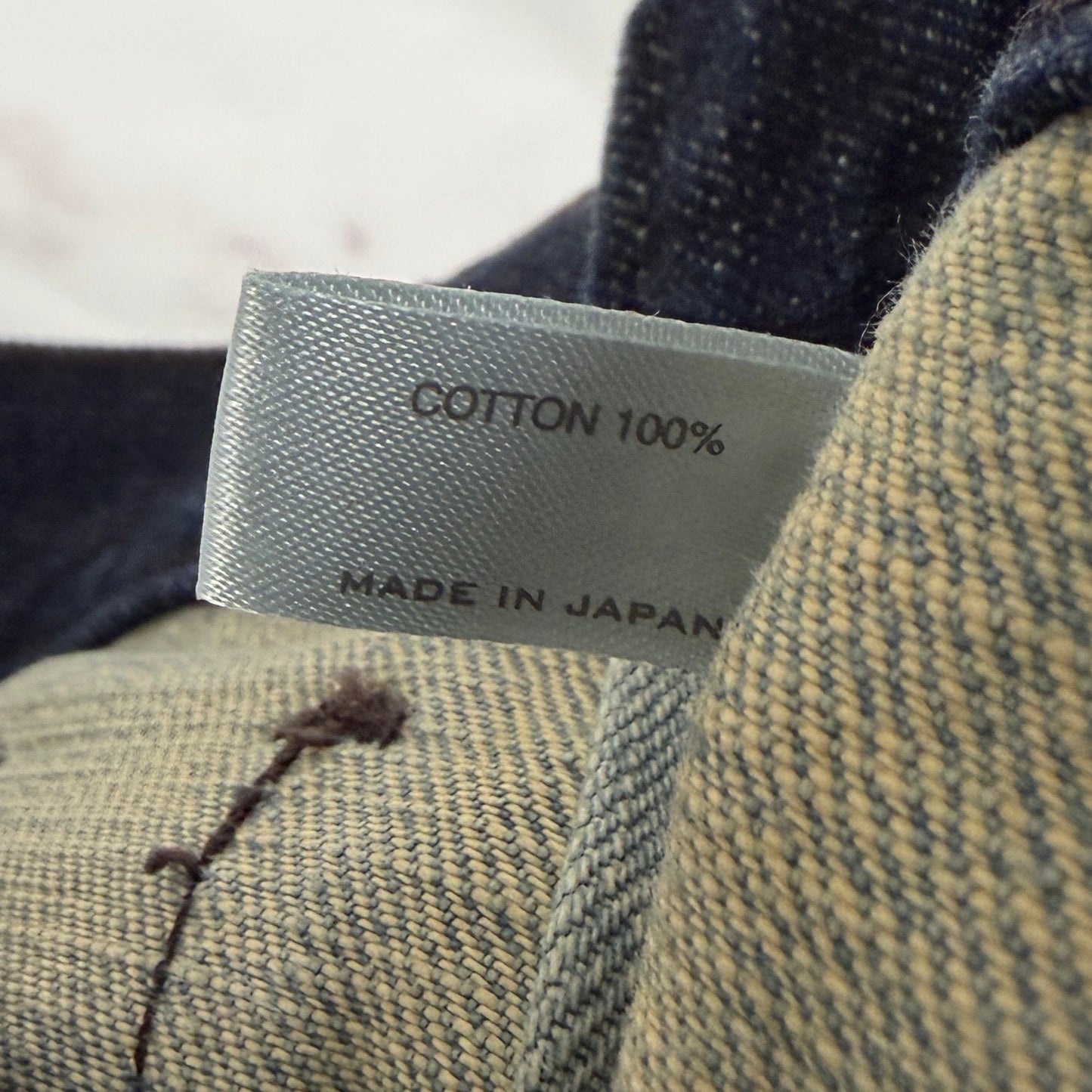 Number (N)ine A/W02 Nowhere Man Bush Pocket Denim