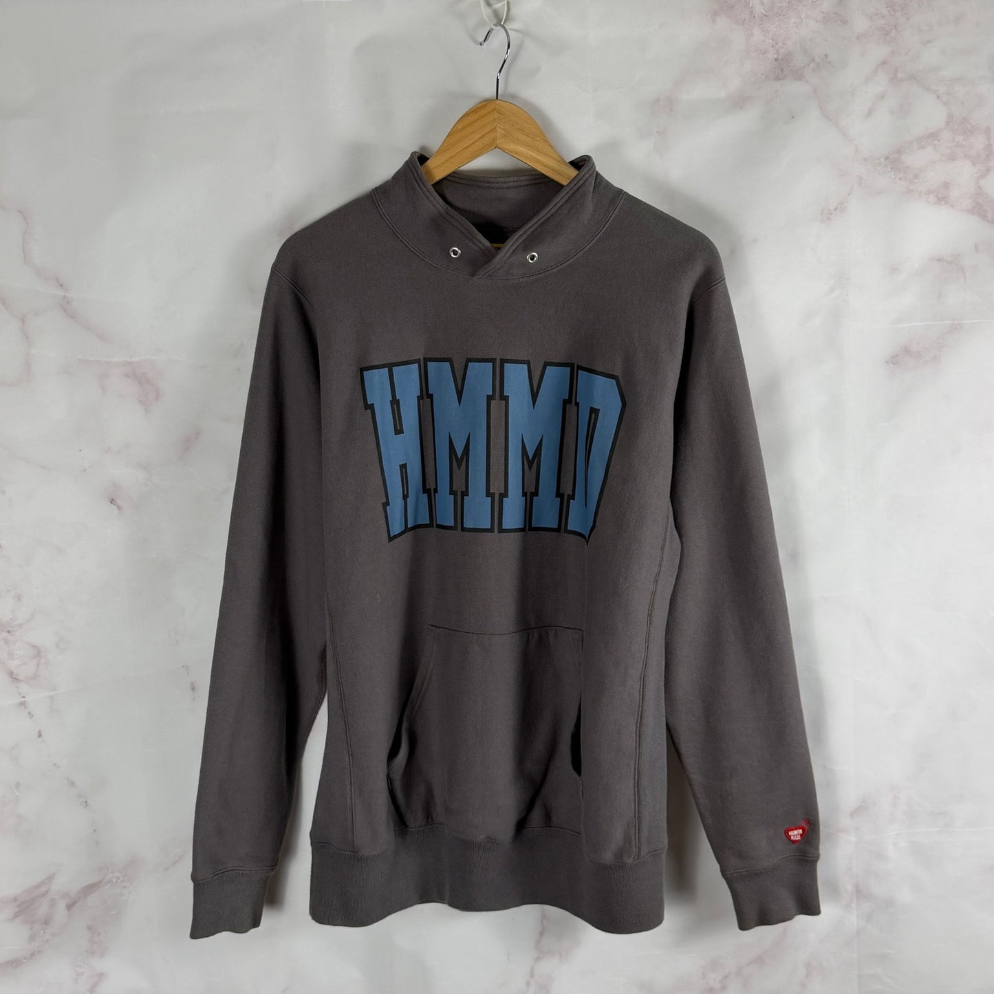 Human Made HMMD Grey Trainer Pullover Sweatshirt