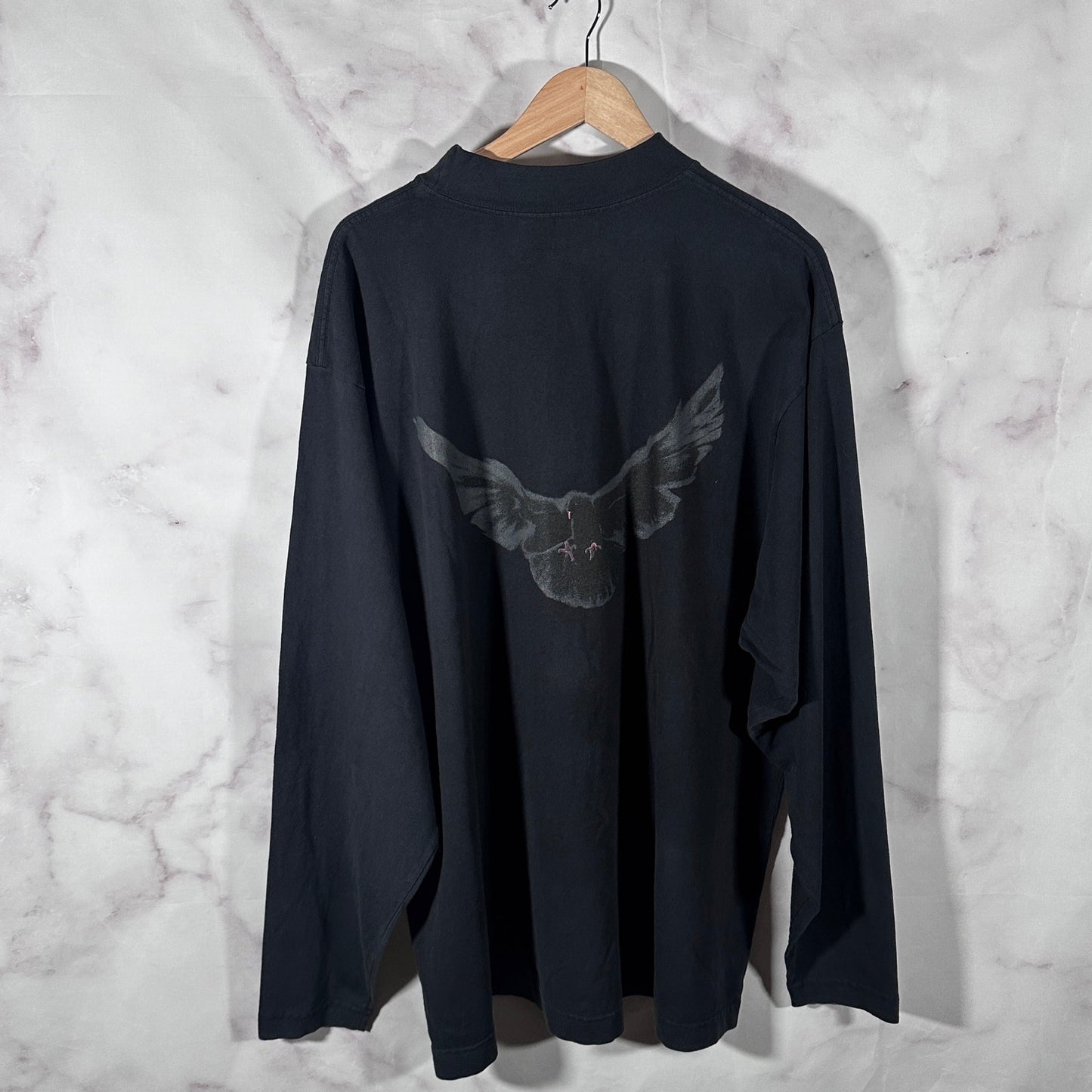 Yeezy x Gap x Balenciaga Black Dove Longsleeve