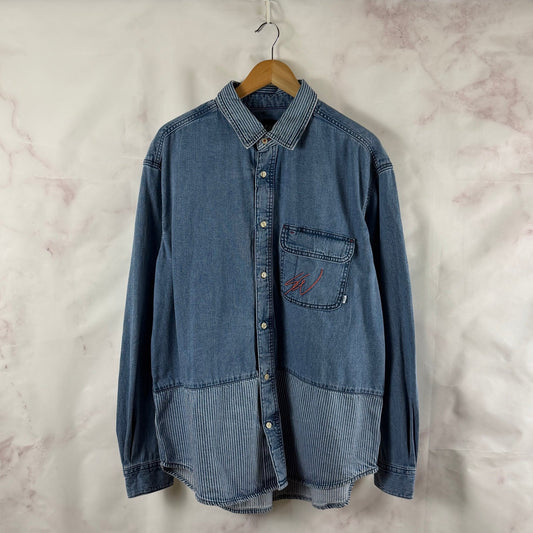Sean Wotherspoon x GAP Hickory Stripe Denim Shirt