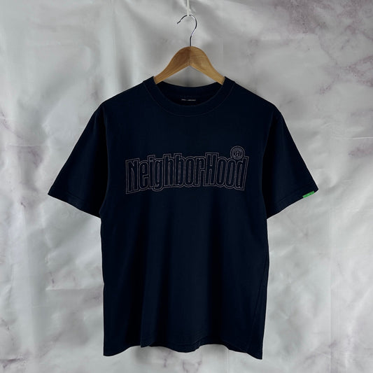 Neighborhood 2002 Archive Black Text Tee