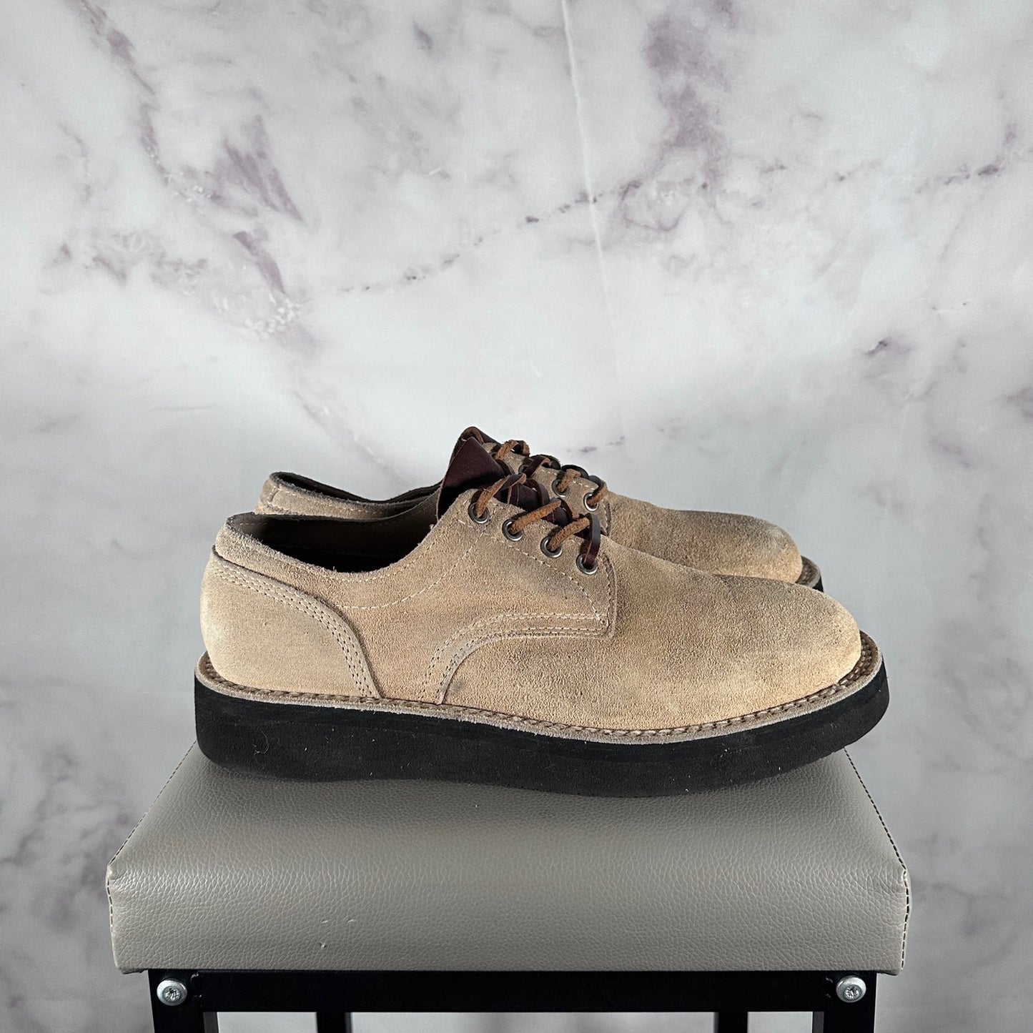 Comme des Garçons Homme Tan Suede Derby