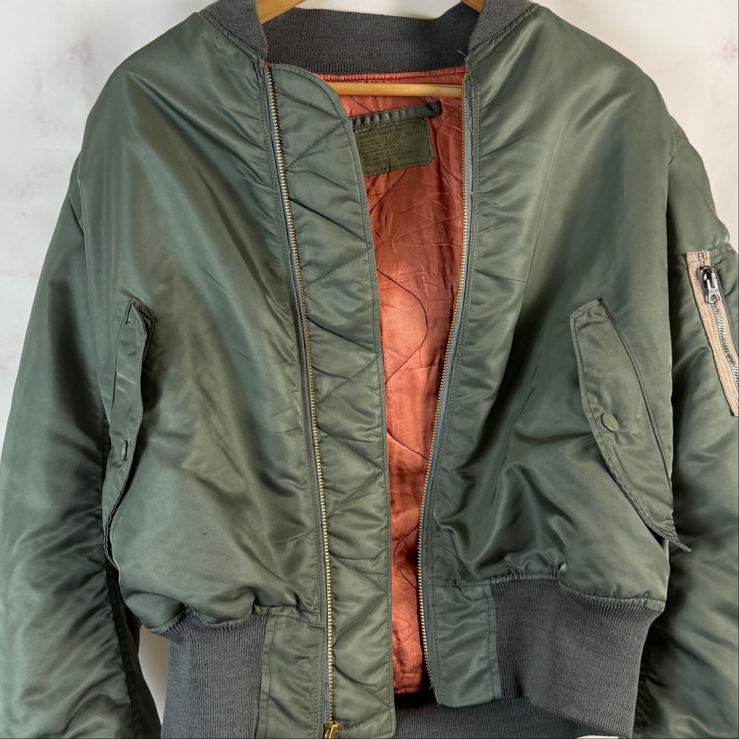 Vintage 90s MA-1 Japanese Imaishoji Bomber Jacket