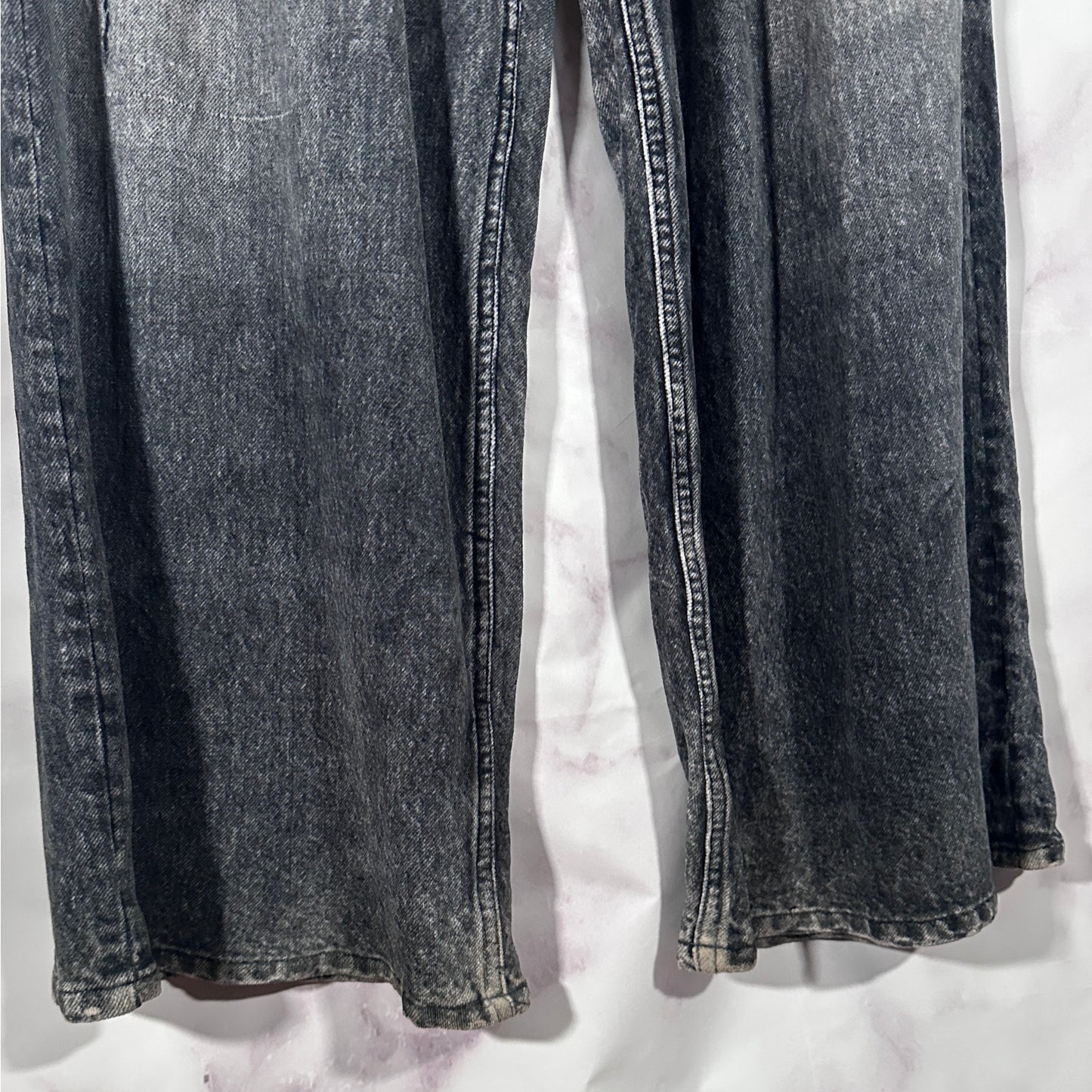 Balenciaga Trompe L’oeil Effect Distressed Grey ‘Denim’