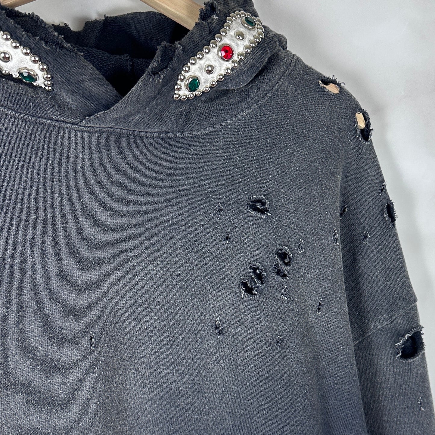 Kapital Kountry Thriller Black Jewel Hoodie