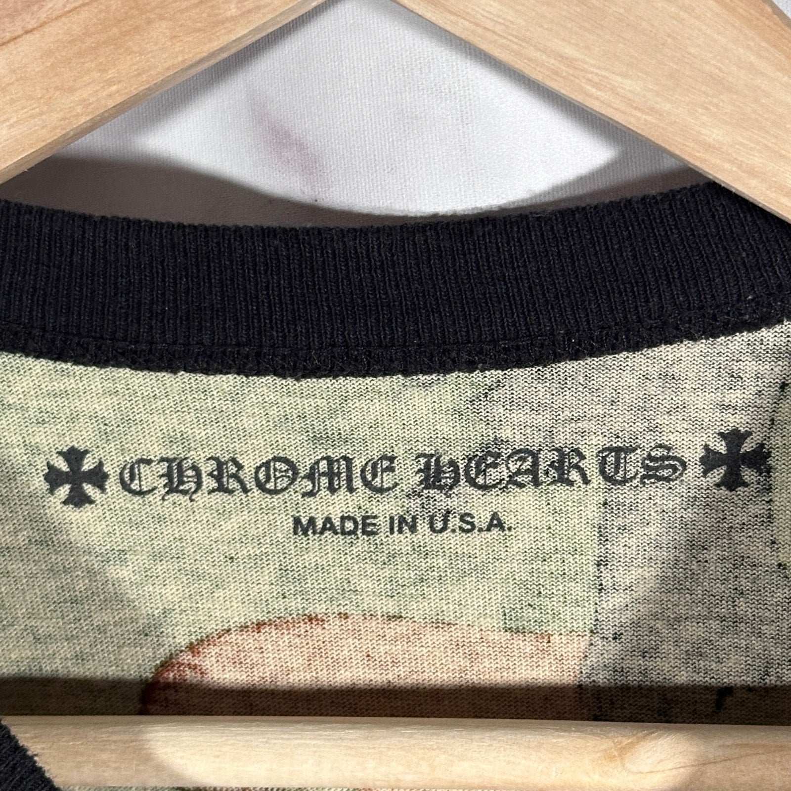 Chrome Hearts Matty Boy Camo ‘Caution’ Longsleeve