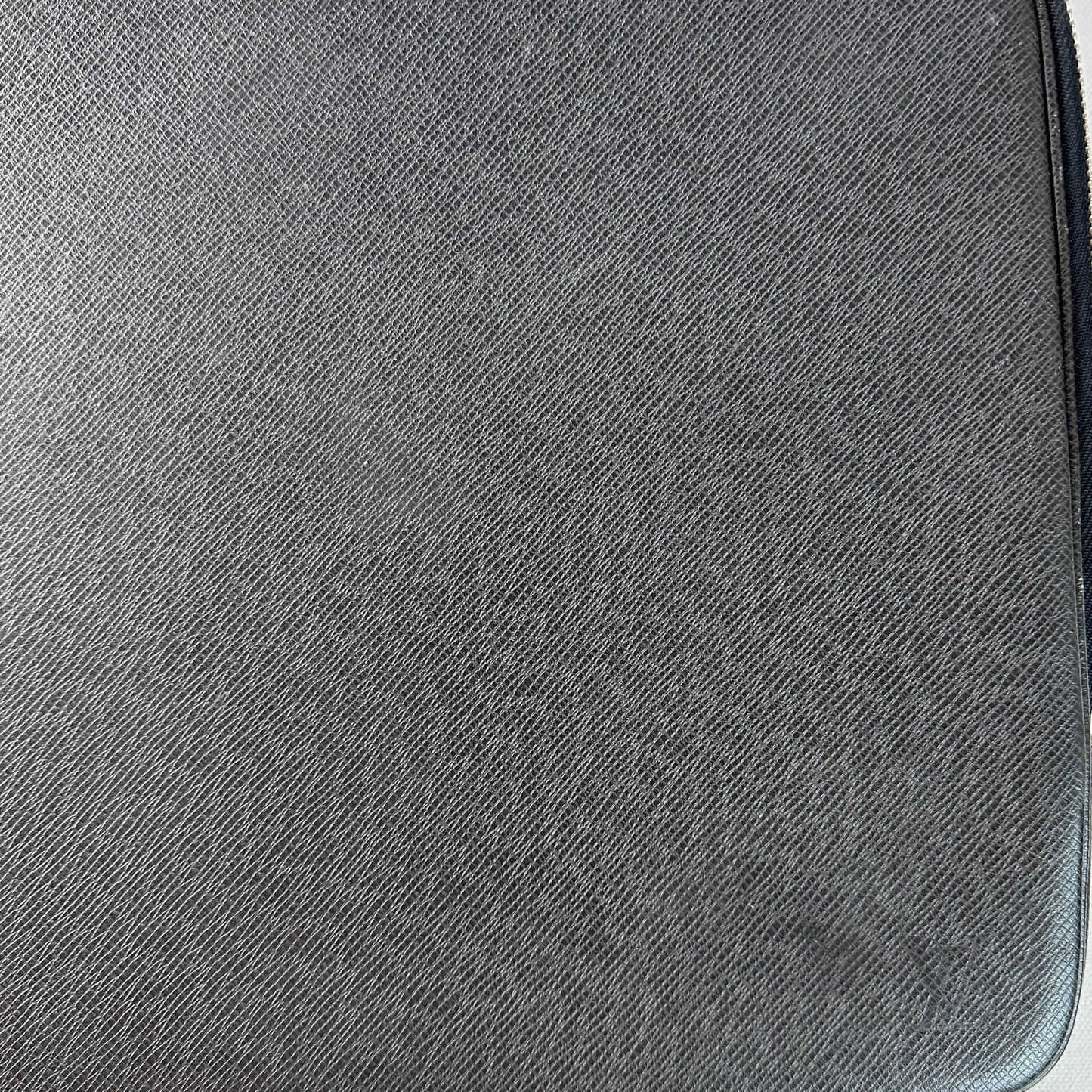 Louis Vuitton Black Leather Computer Case