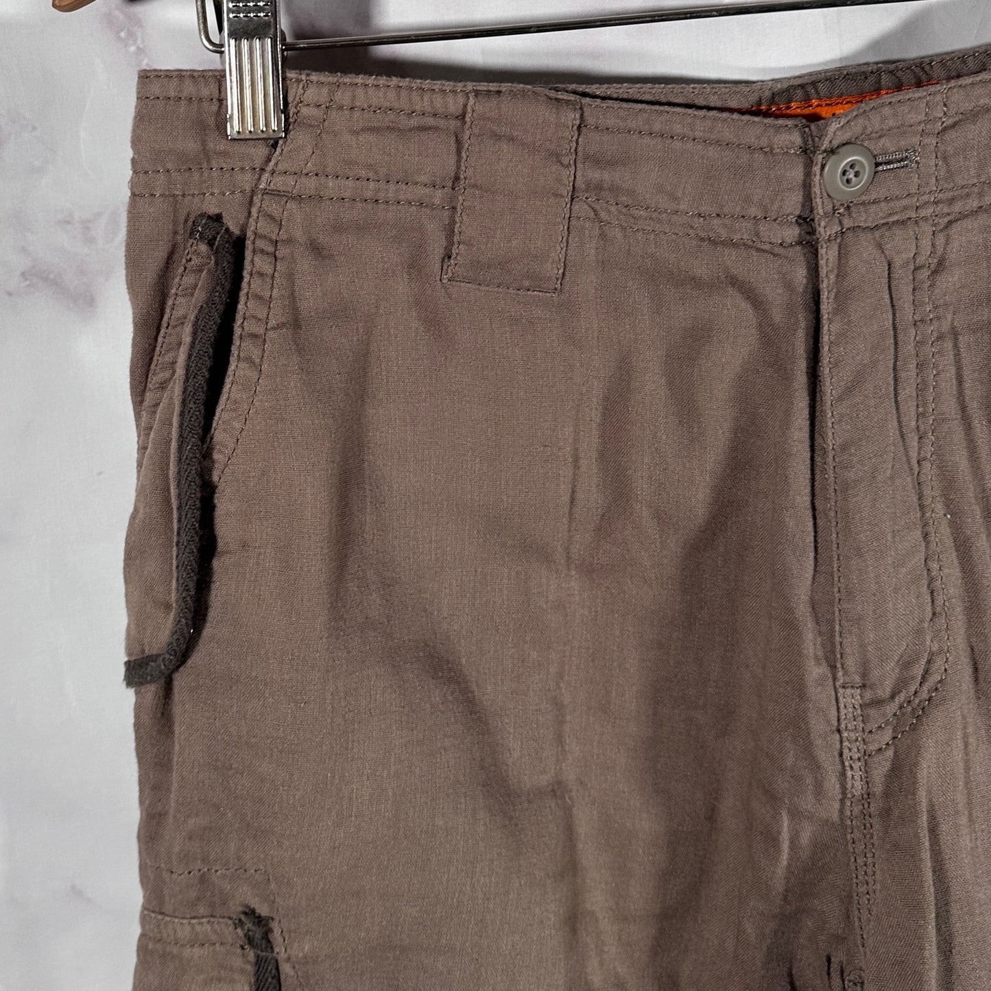 PPFM Brown Multi-Pocket Cargo Pants