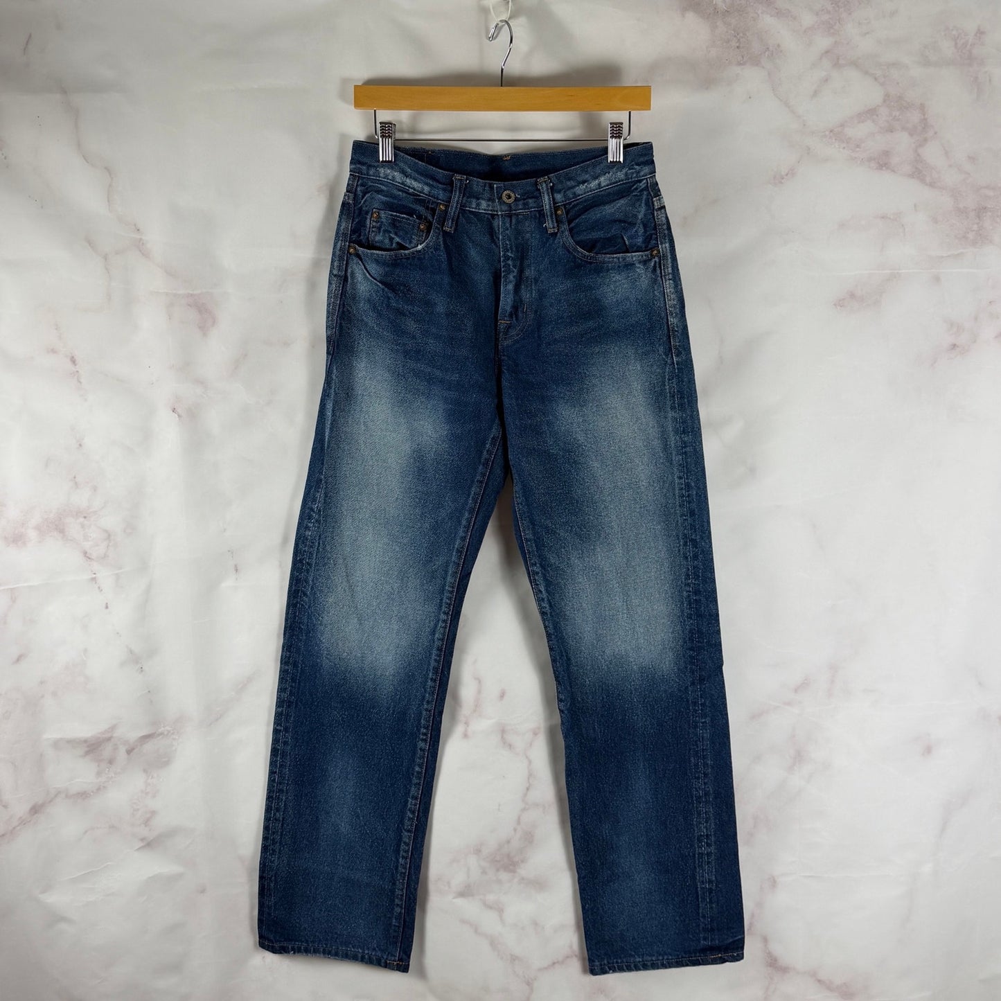 Cepo Straight Japanese Selvedge Blue Jeans