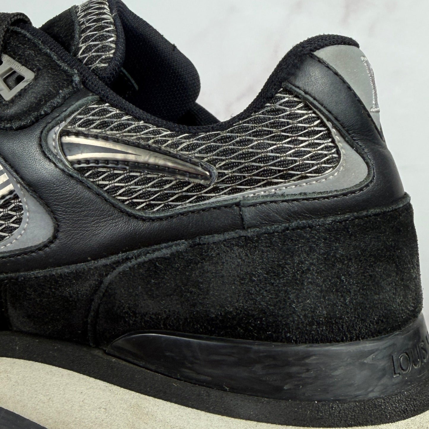 Louis Vuitton Black Run Away Sneaker