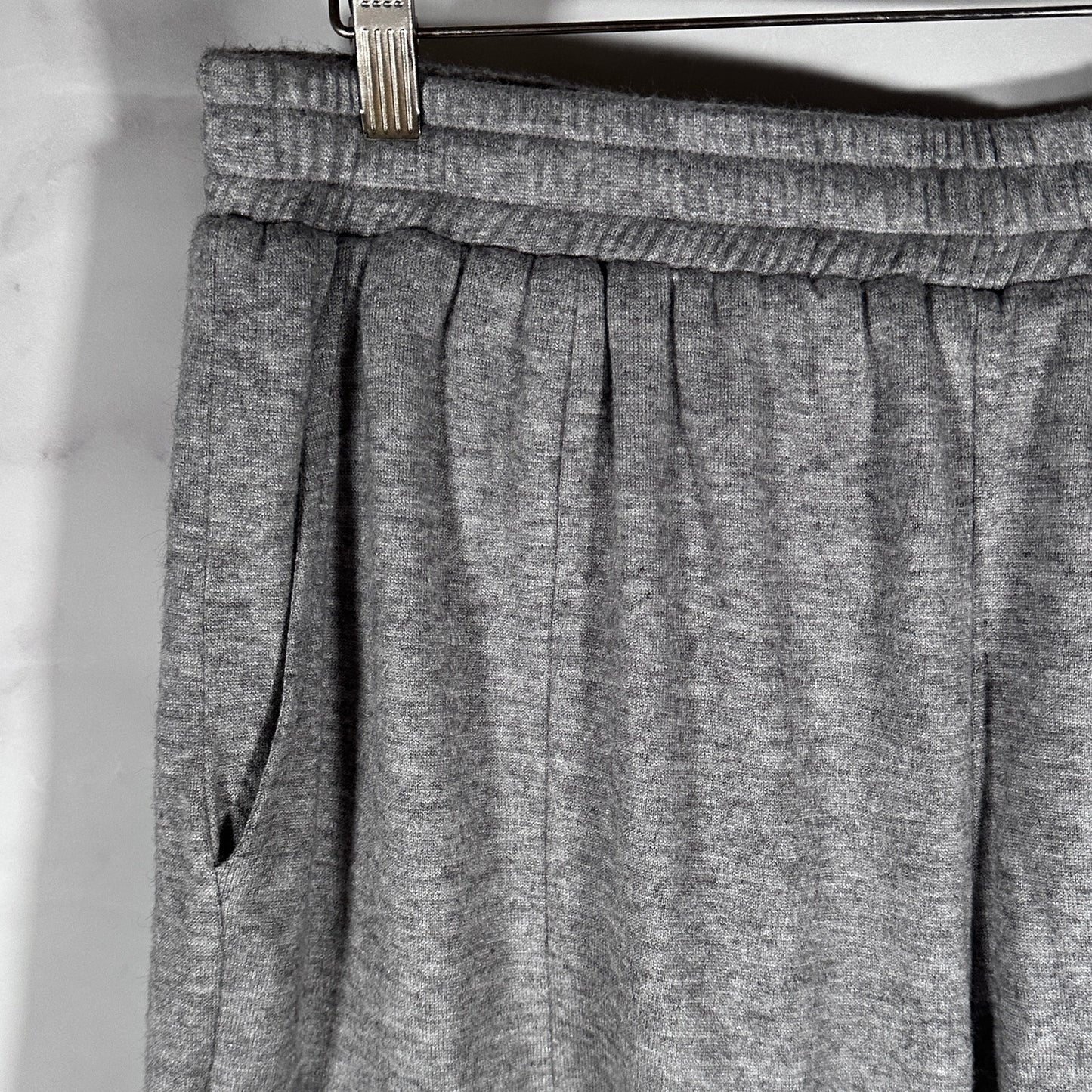 Strawberry Grey Cashmere Shorts