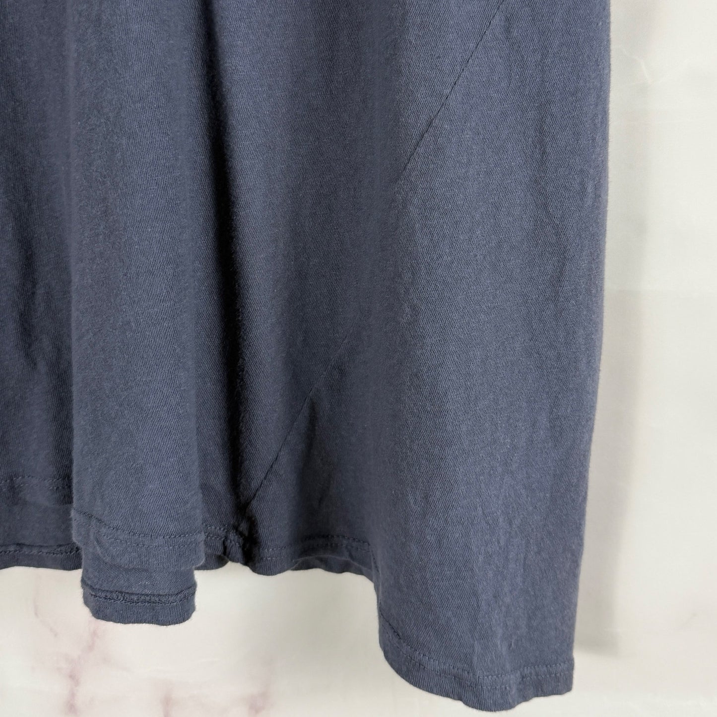 Greg Lauren Navy Groovy Logo Tee