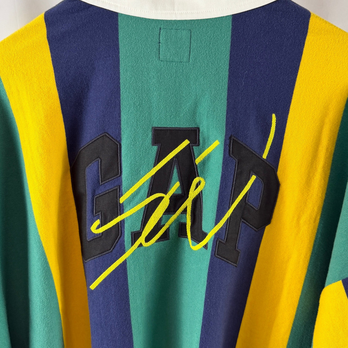 Sean Wotherspoon x Gap Oversized Striped Polo Shirt