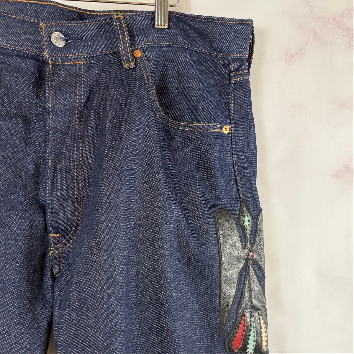 Levi’s Born x Raised Indigo Waterbird 501 Denim