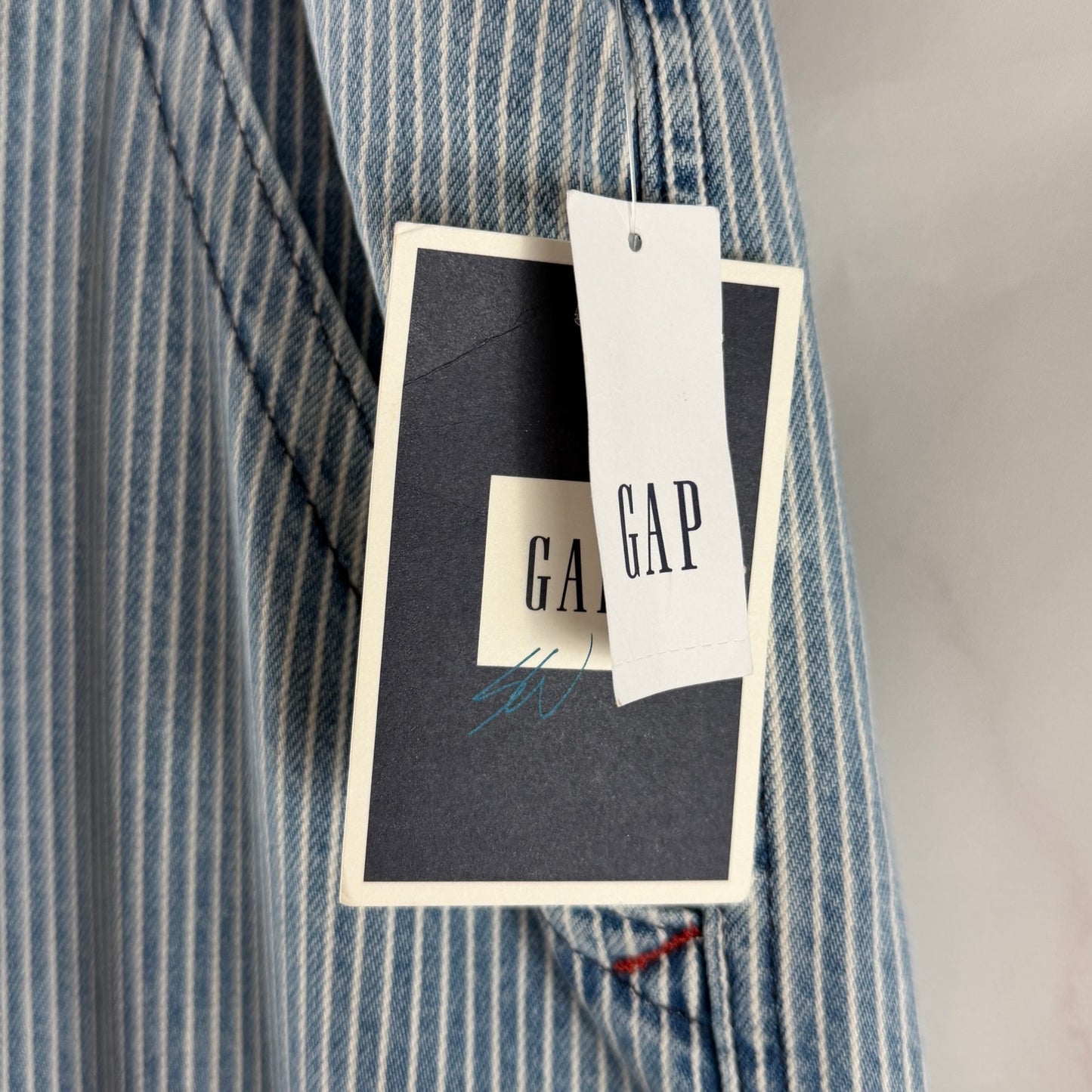 Sean Wotherspoon x Gap Railroad Stripe Cargo Baggy Denim