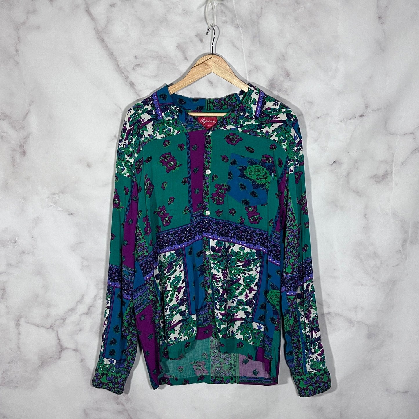 Supreme S/S16 Paisley Shirt