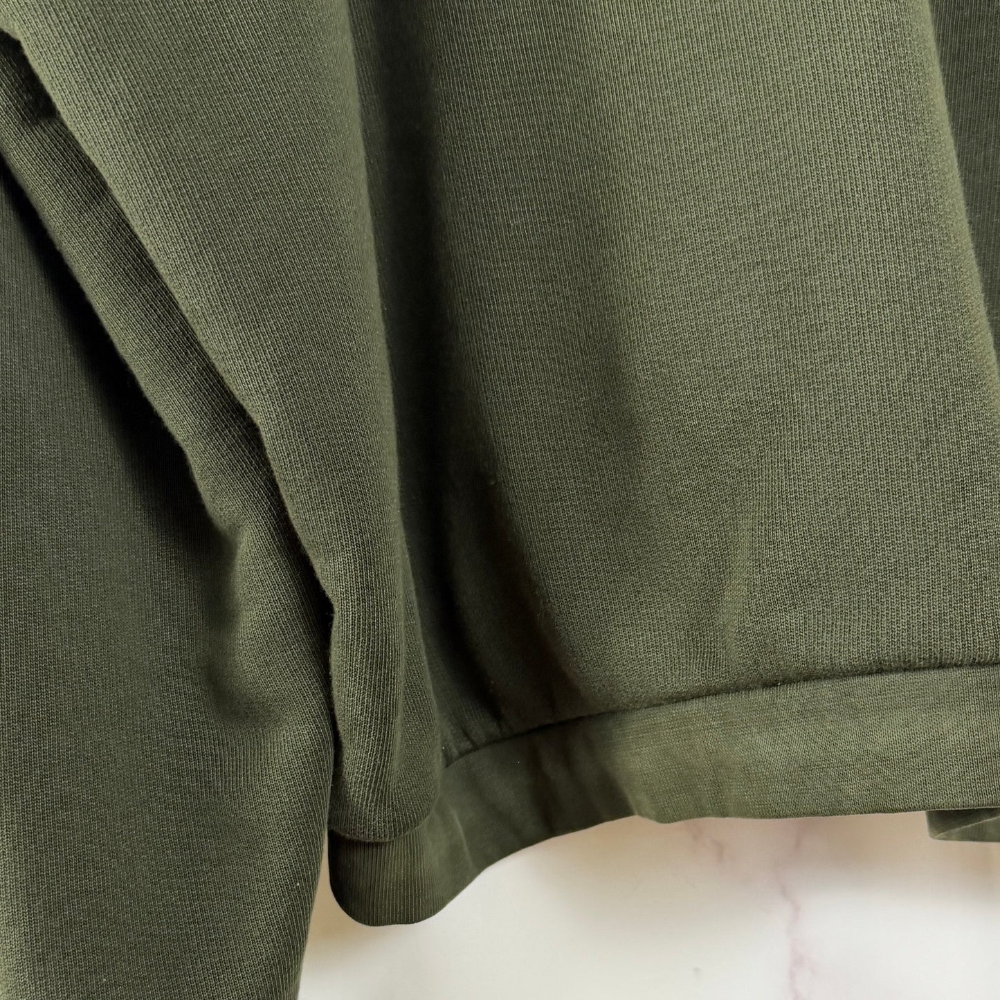 Greg Ross Green Heavyweight Zip-Up Hoodie