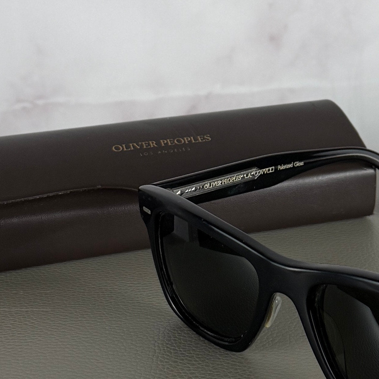 Oliver Peoples Oliver Sun Black Acetate Polarized OV5393SU