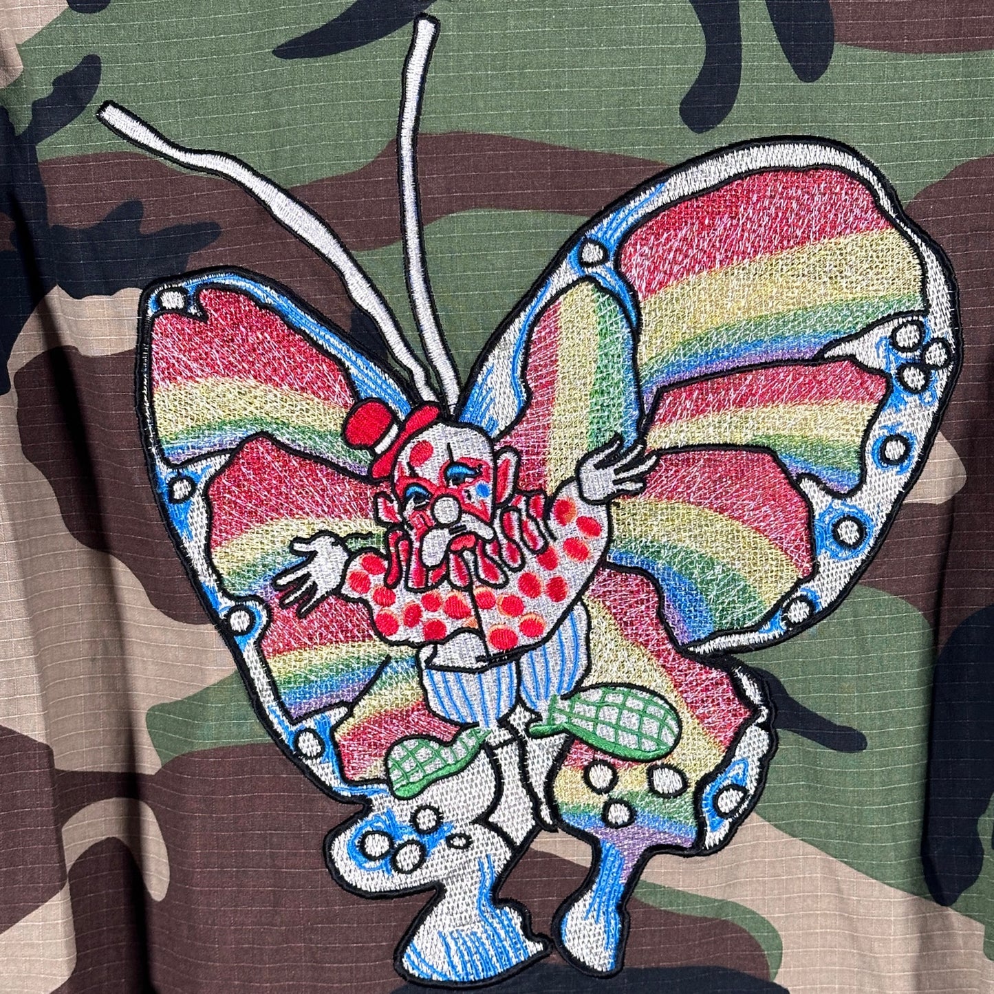Supreme x Gonz S/S16 Butterfly Camo BDU Jacket