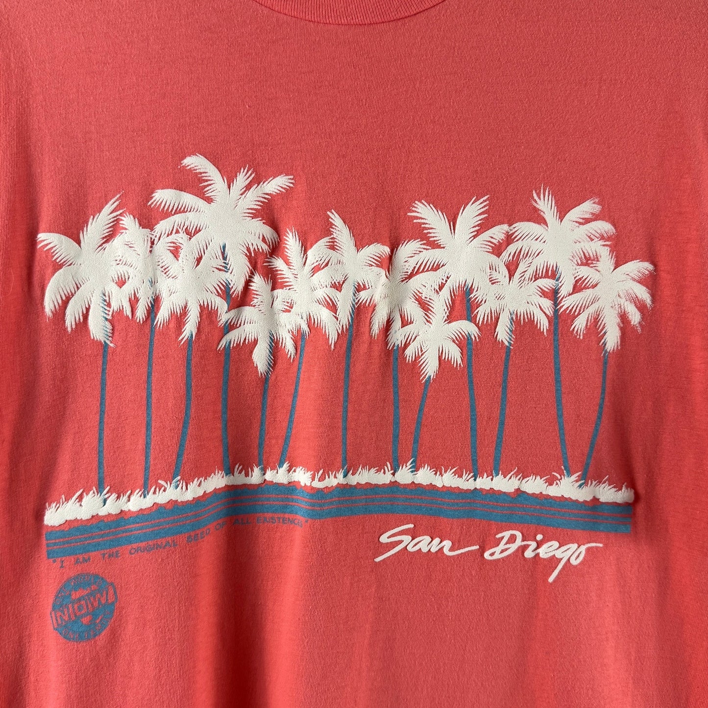 Vintage 90s San Diego Peach Graphic Tee