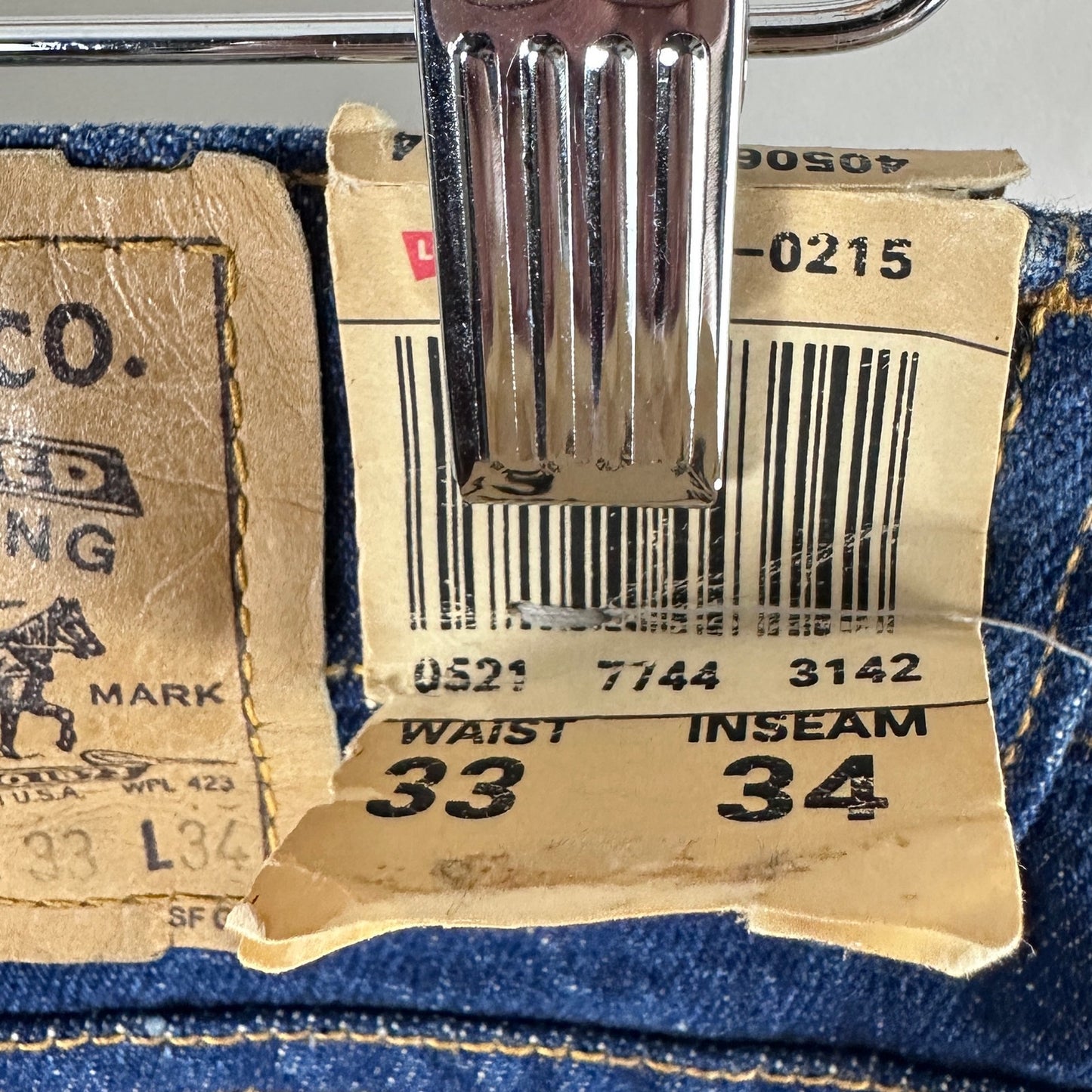 Levi’s Orange Tab 506 Deadstock Straight Cut