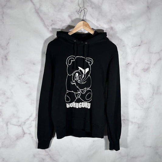 Undercover Black Warped GuruGuru Bear Hoodie