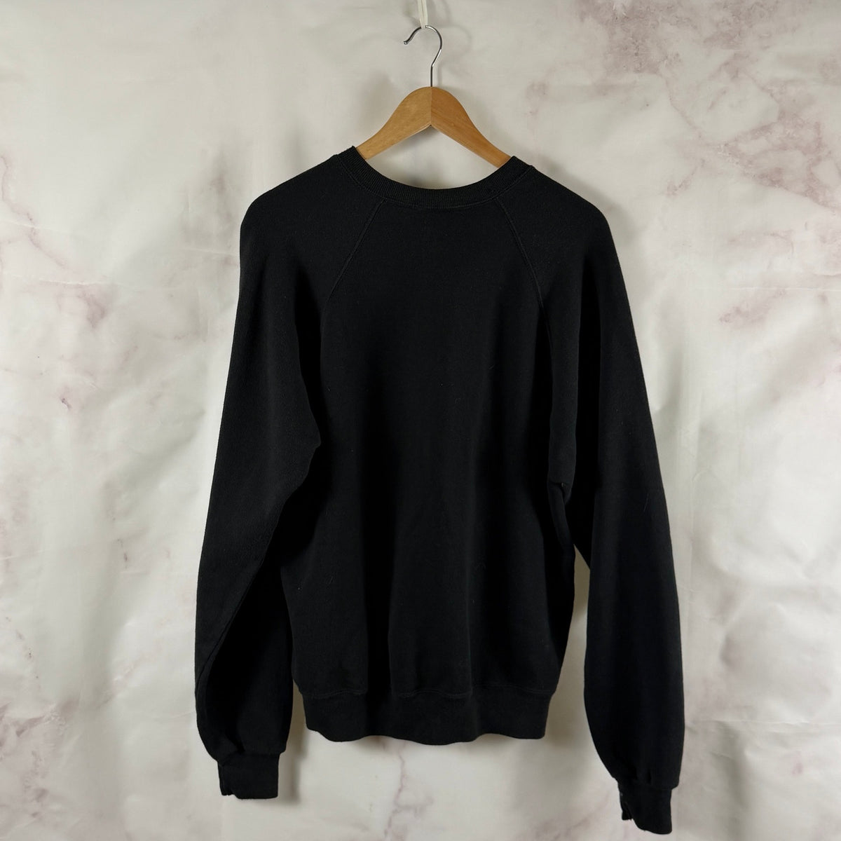 Vintage Jerzees Black Crewneck Sweatshirt