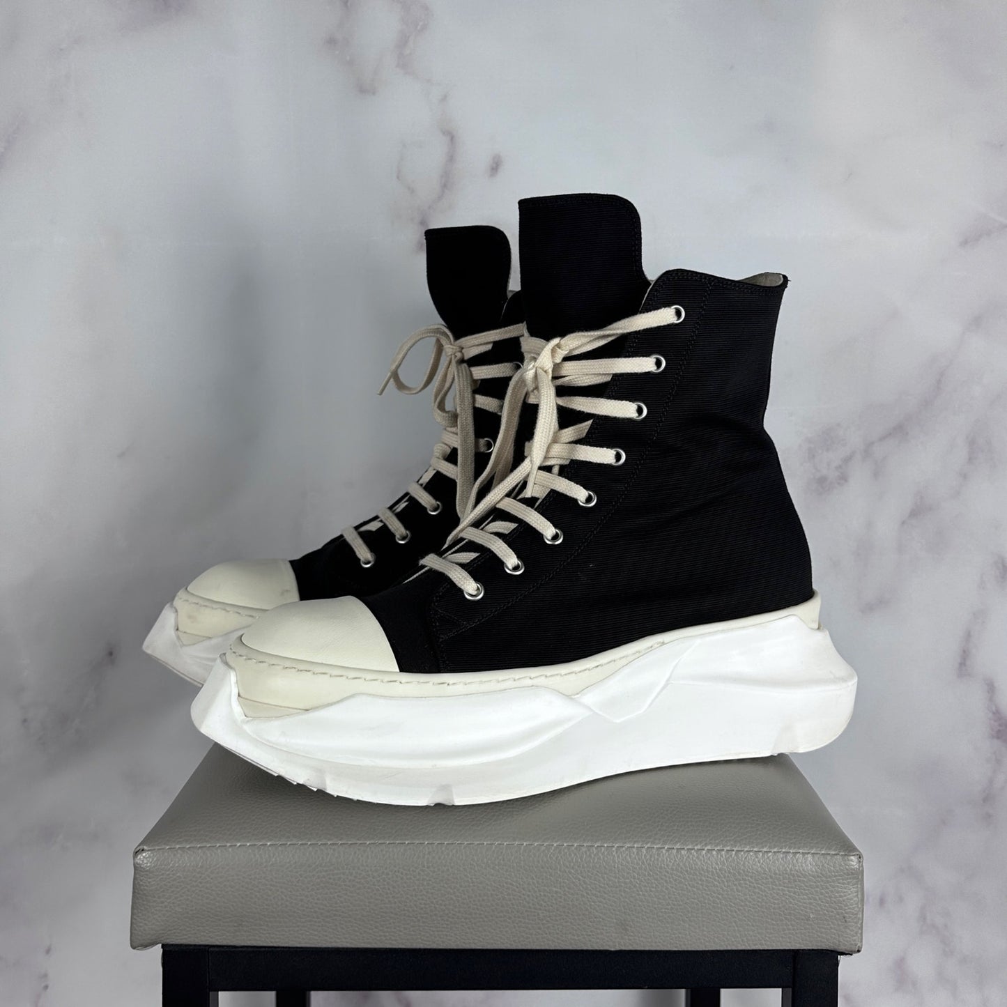 Rick Owens DRKSHDW Abstract Ramone High Black/Milk
