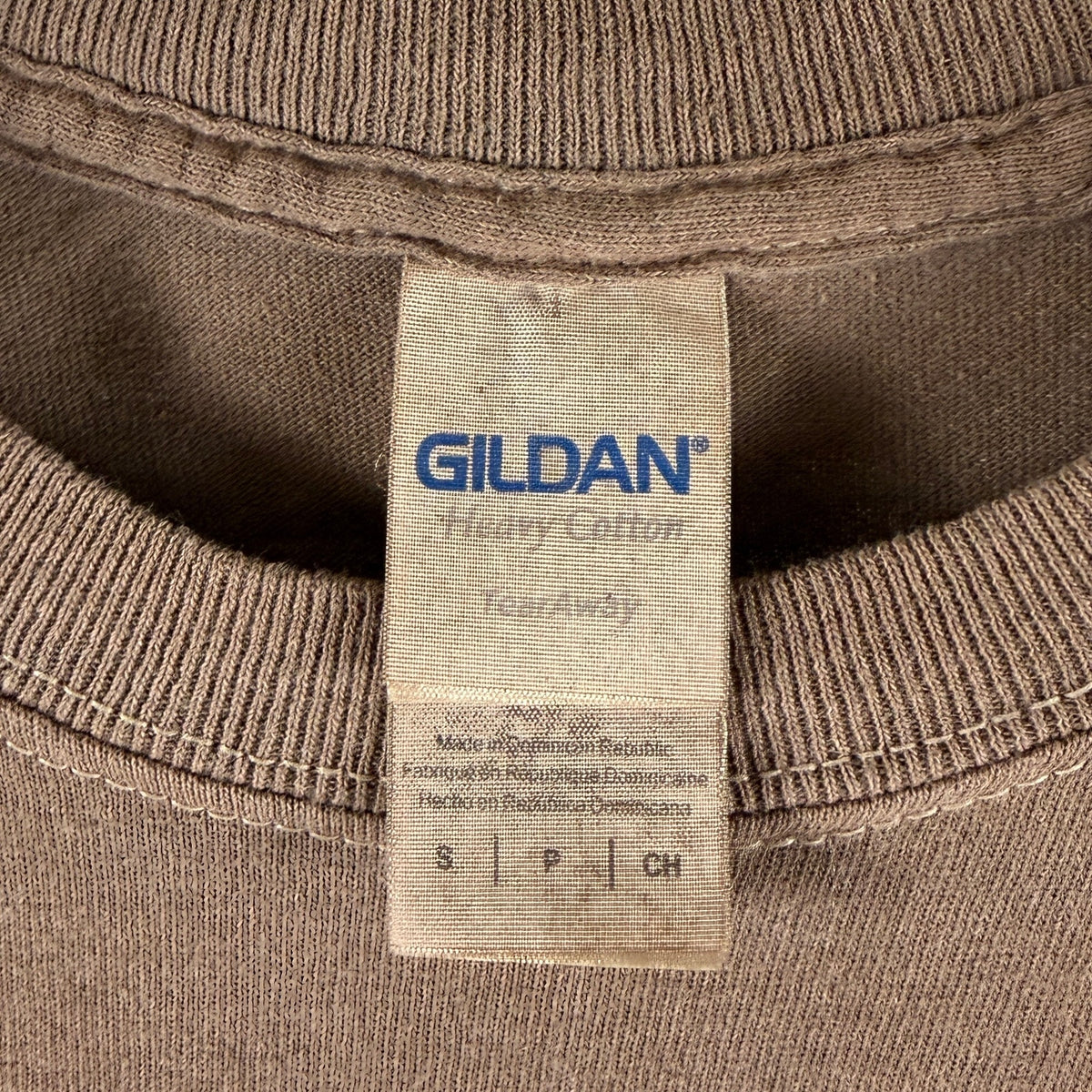 Kanye West Sunday Service Choir Overdyed Brown Tee