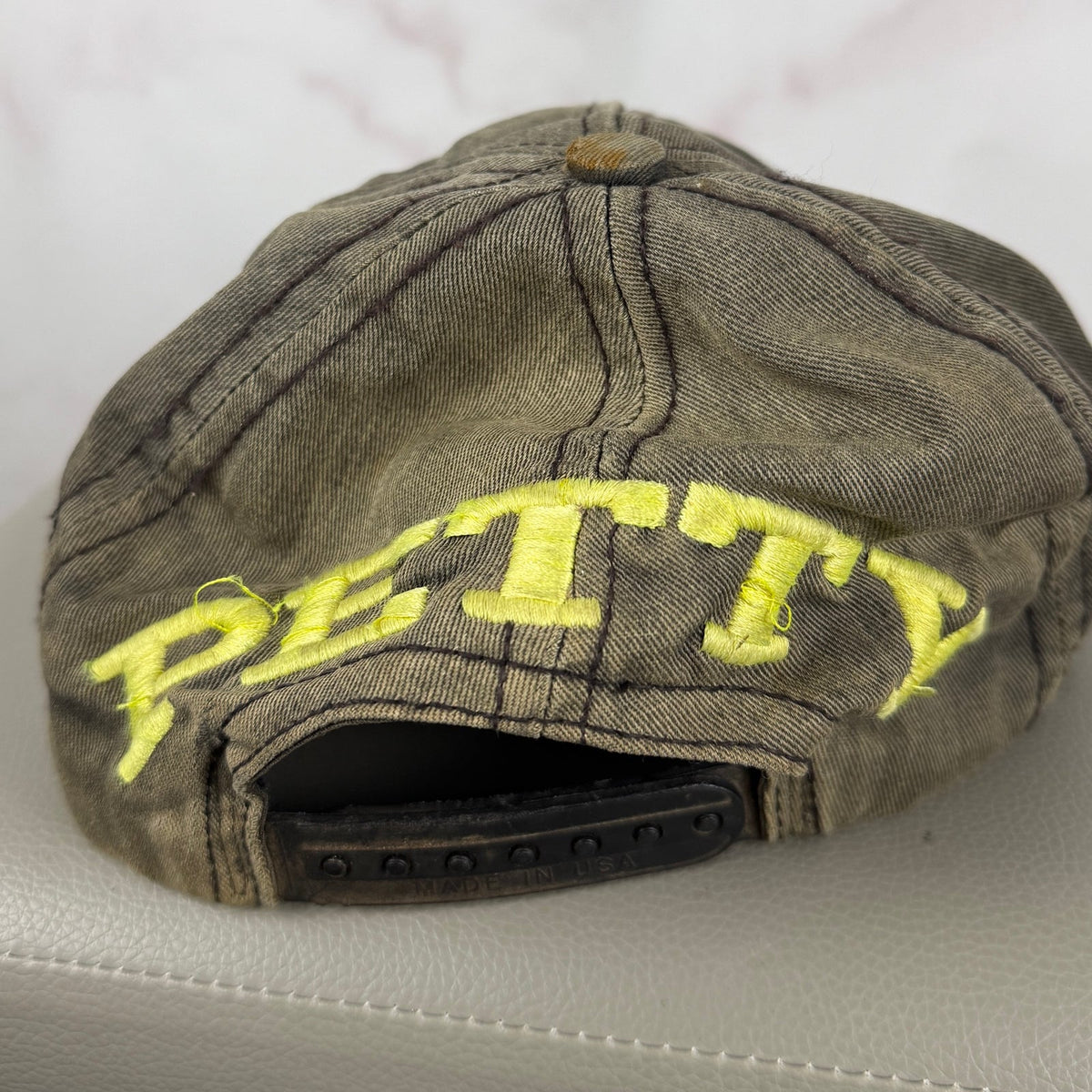 Vintage 90s Kyle Petty #42 Winston NASCAR Sun Faded Hat