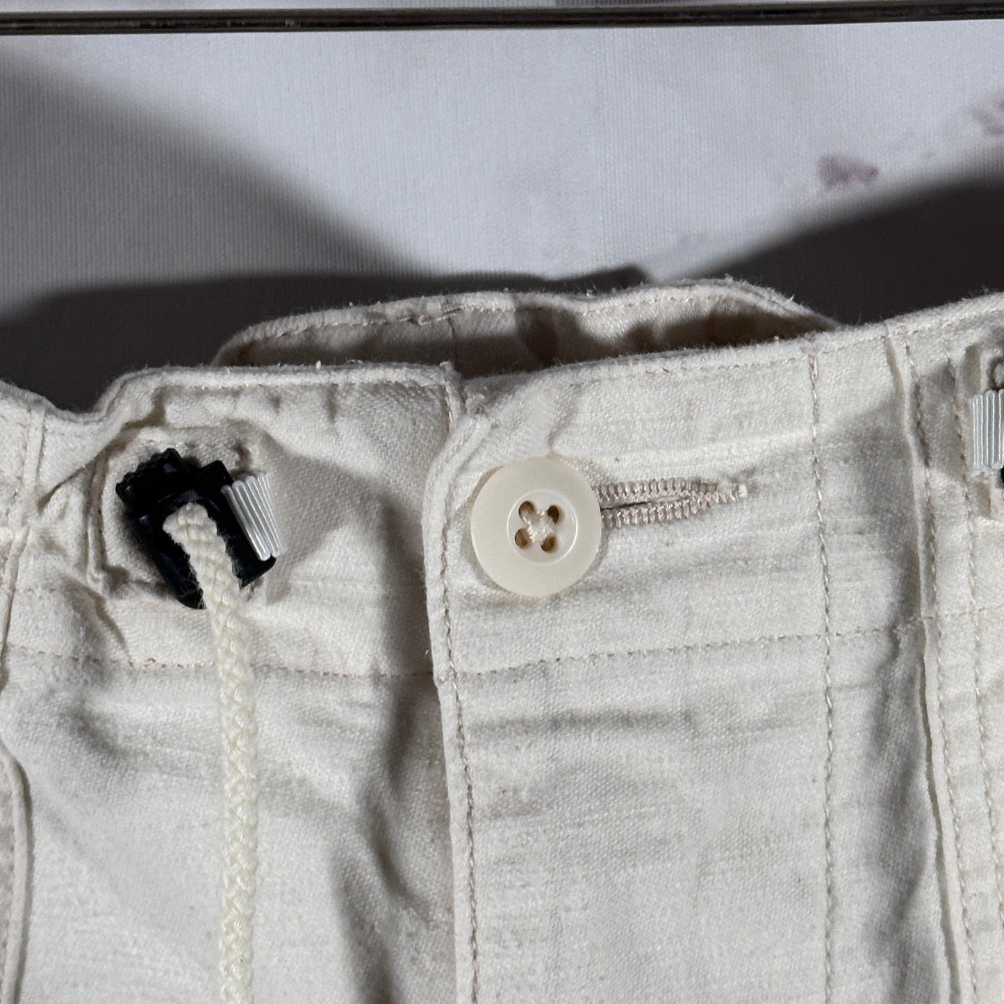 Needles White String Fatigue Pants