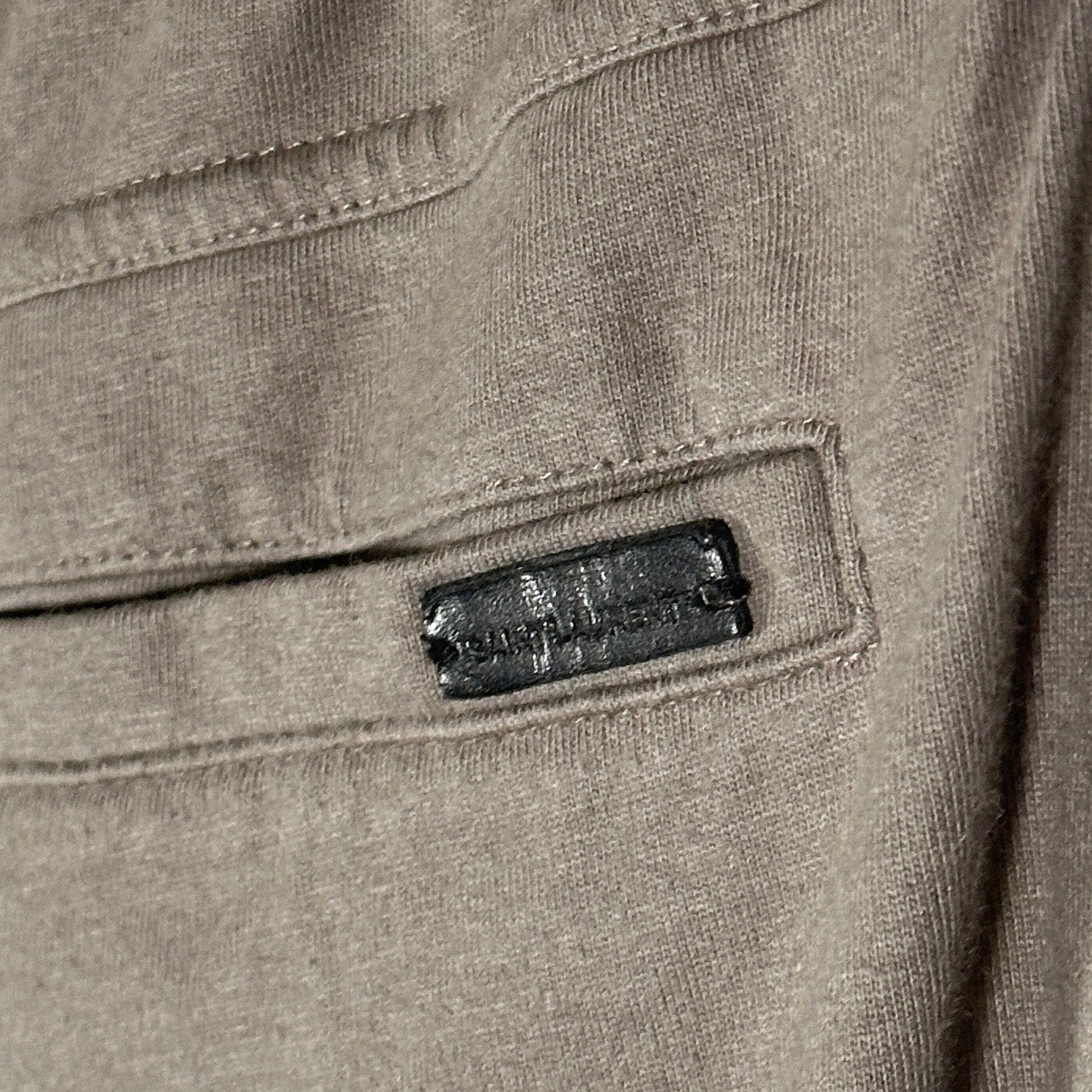 Saint Laurent Paris Beige Jogger Sweatpants