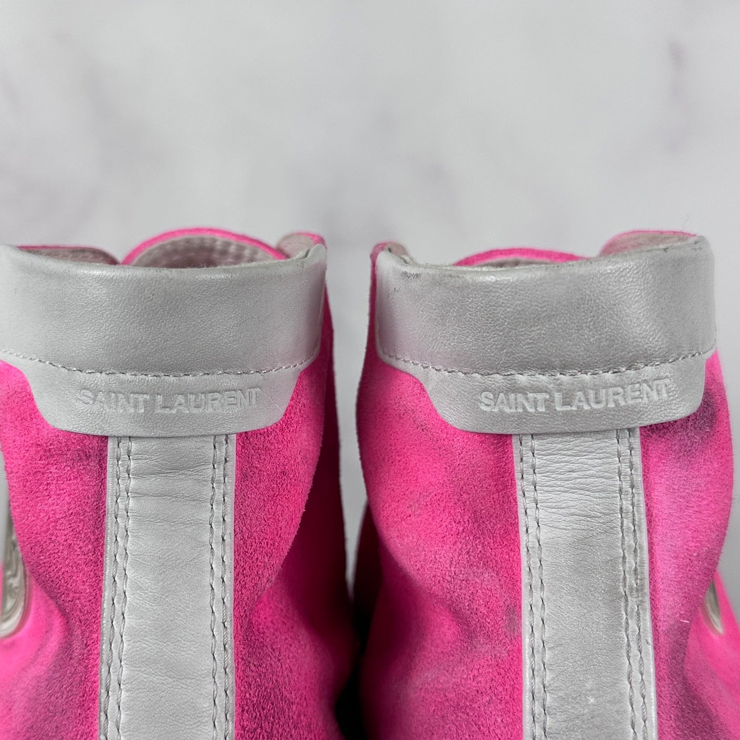 Saint Laurent Paris Pink Bedford High