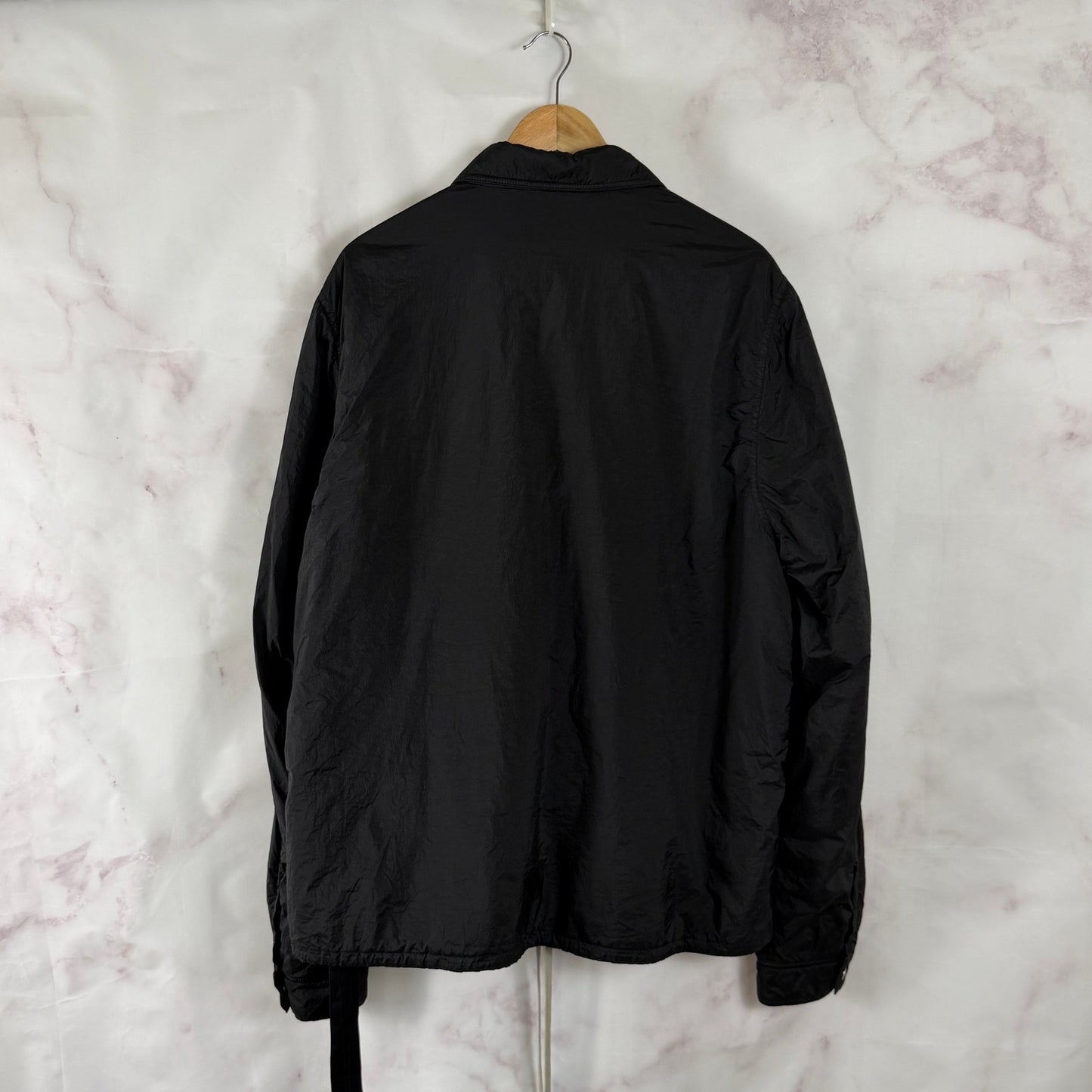 Rick Owens DRKSHDW Snap Front Black Coach Jacket