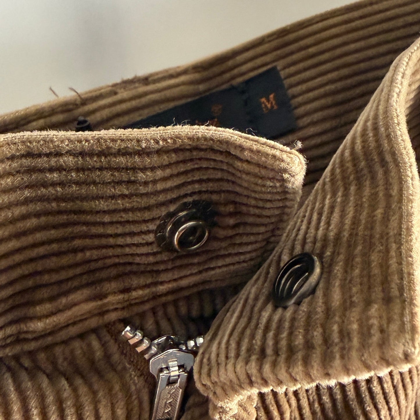 Undercover A/W02 Witch's Cell Division Brown Corduroy Cargo Pant