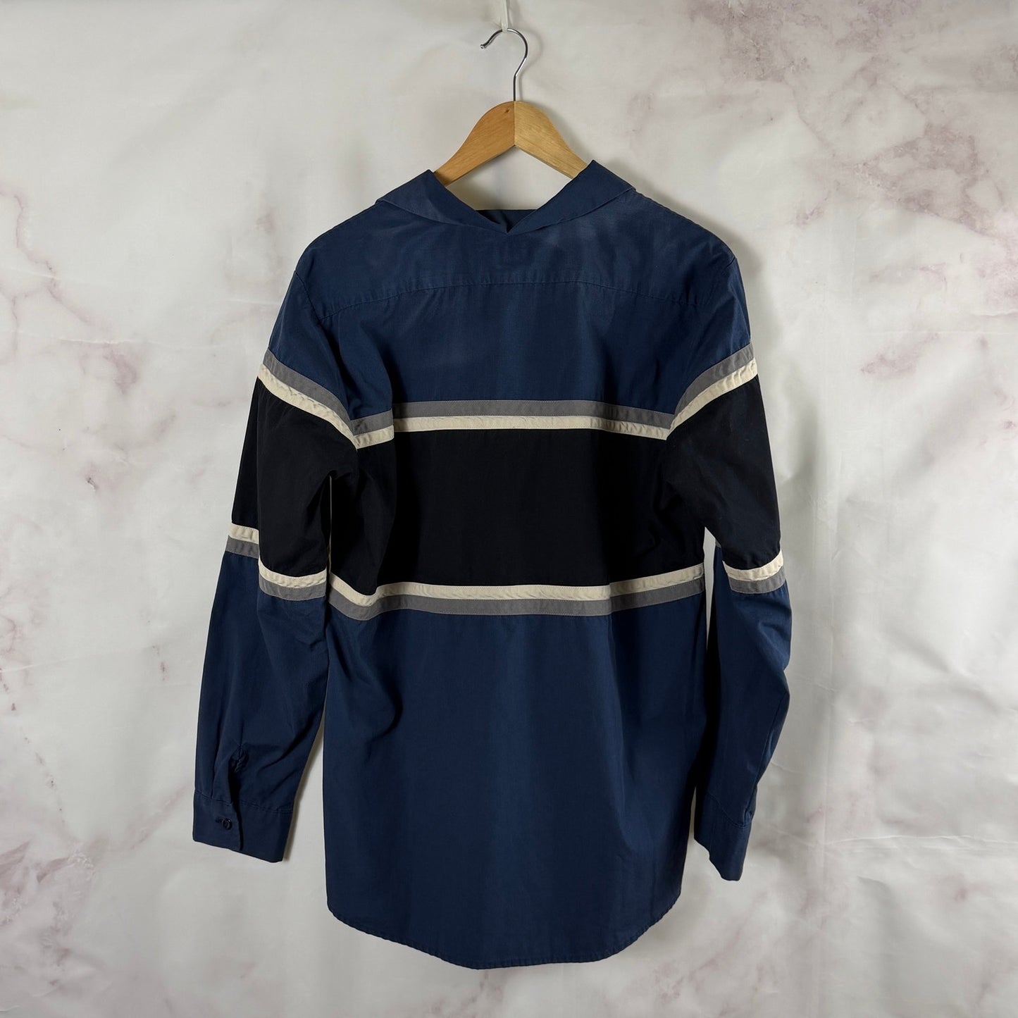 Vintage Hysteric Glamour Blue Mechanics Work Shirt