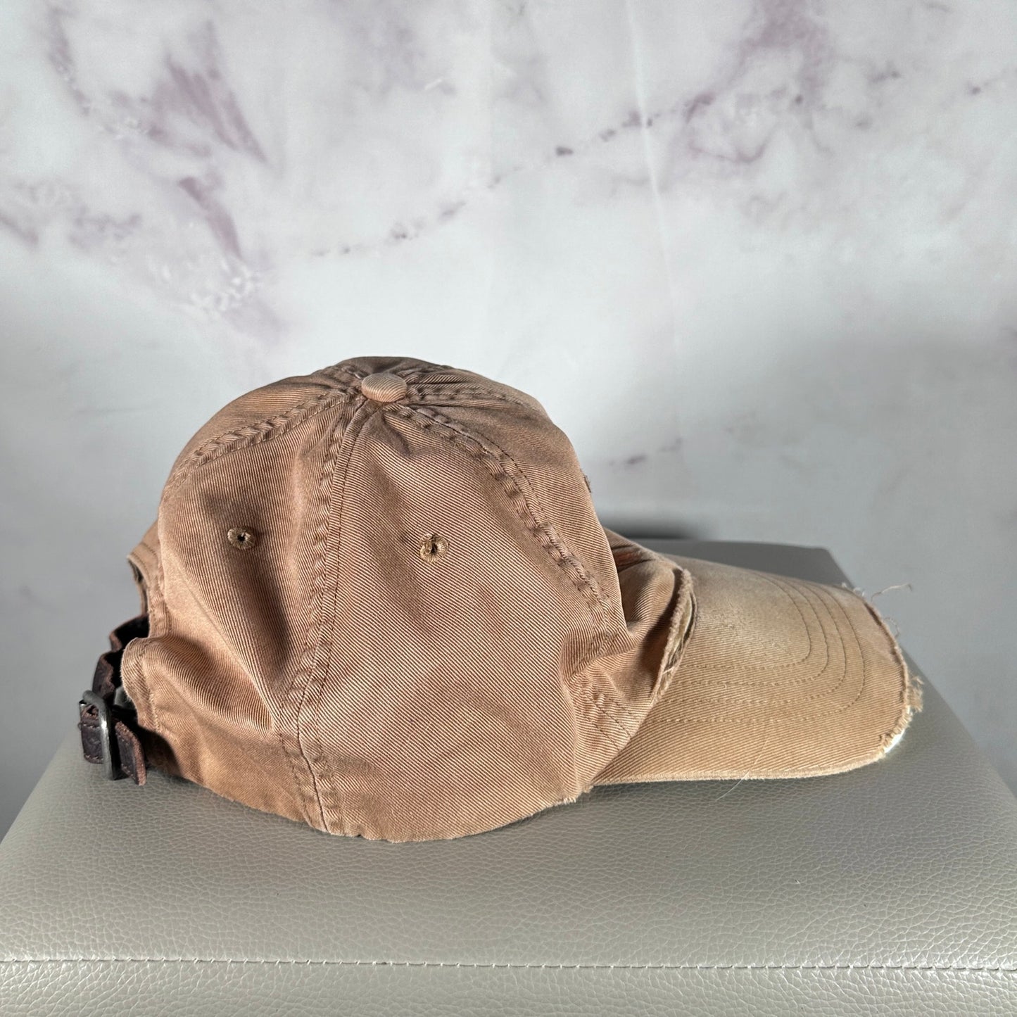 Polo Ralph Lauren Vintage Distressed Tan Dad Hat