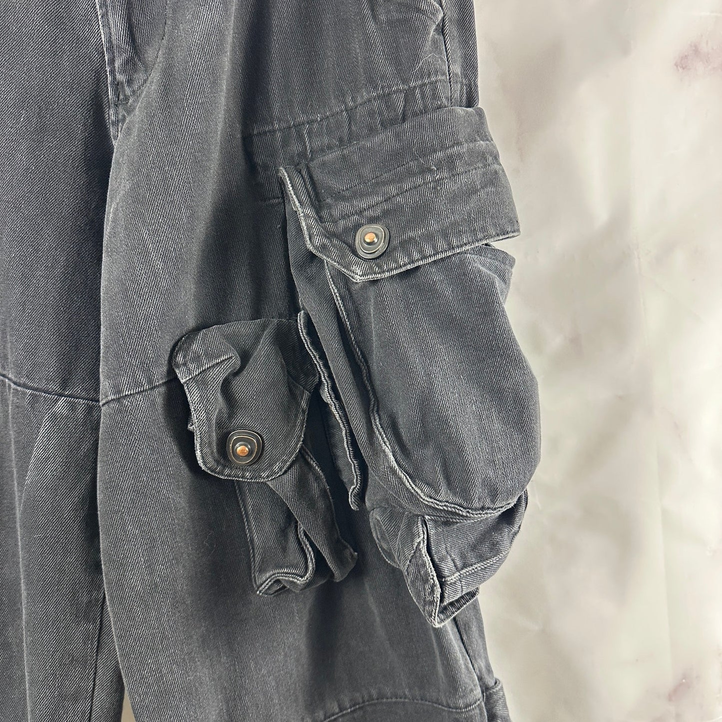 Julius A/W08 Black Gas Mask Cargo Pants