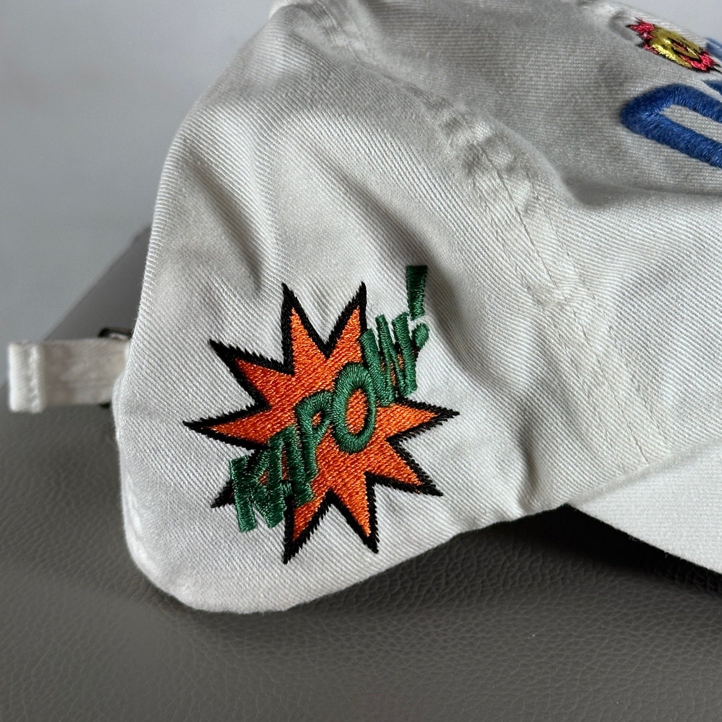 Saint Michael White ‘WAR’ Comic Hat