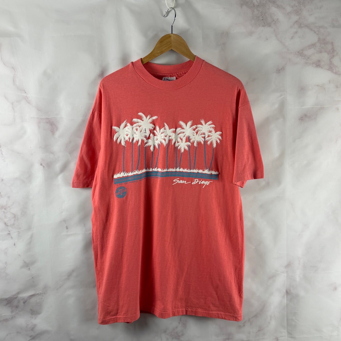 Vintage 90s San Diego Peach Graphic Tee