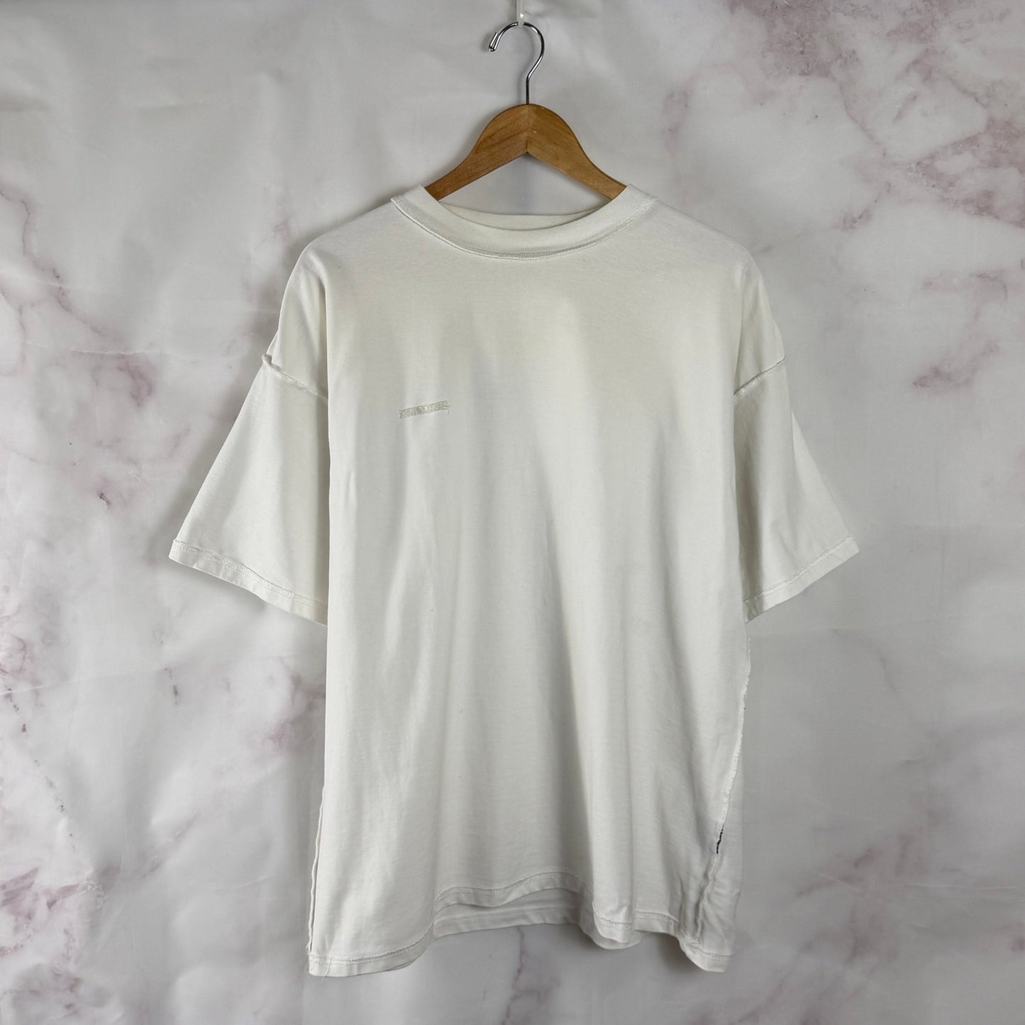 Vetements DHL Inside Out White Label Tee